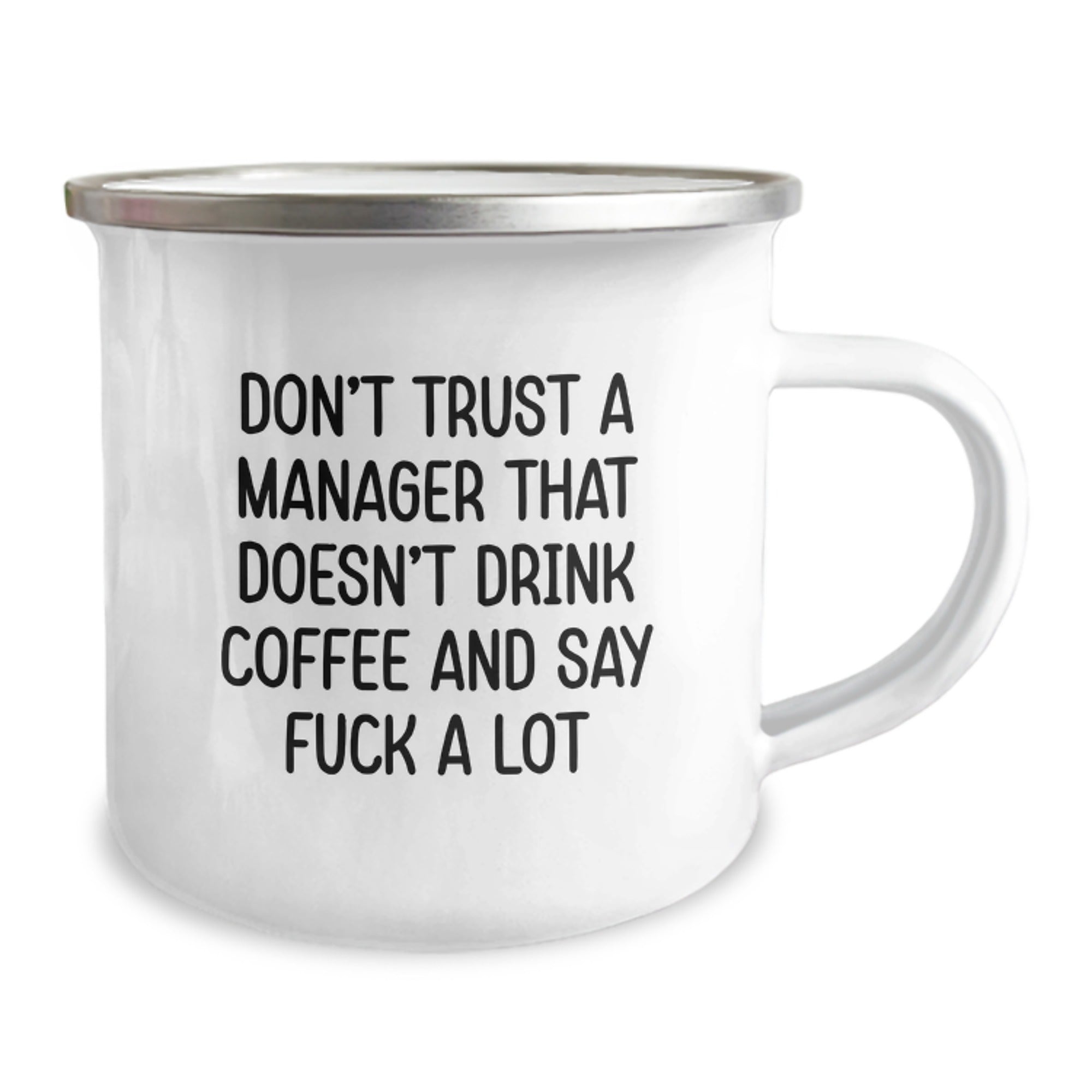 Funny Manager Quote Christmas Unique Gifts for Men - Camping Mug from Friends - Image 2