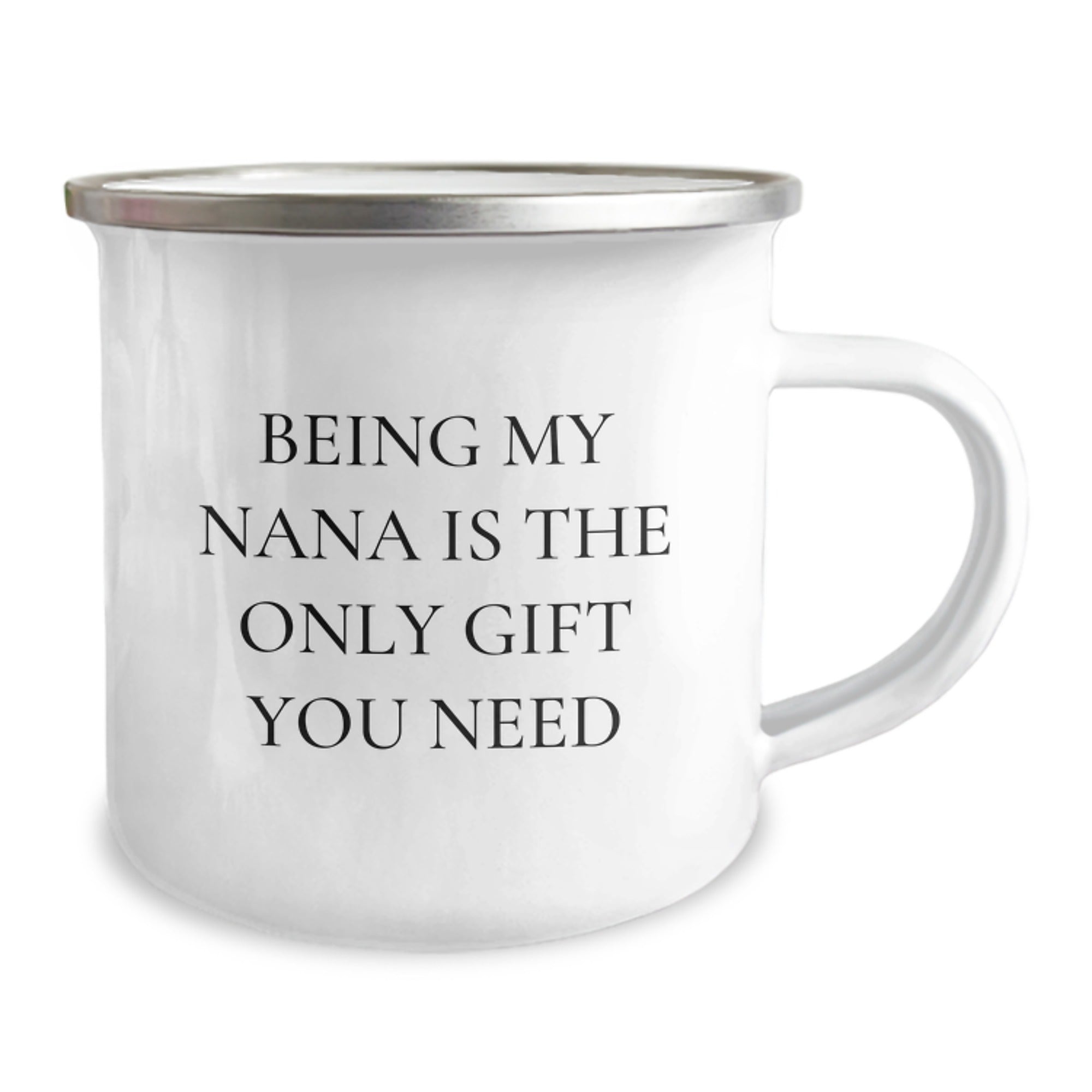 Funny Nana Gifts from Family for Nana - Being My Nana Is The Only Gift You Need, Fun Camping Mug - Image 2