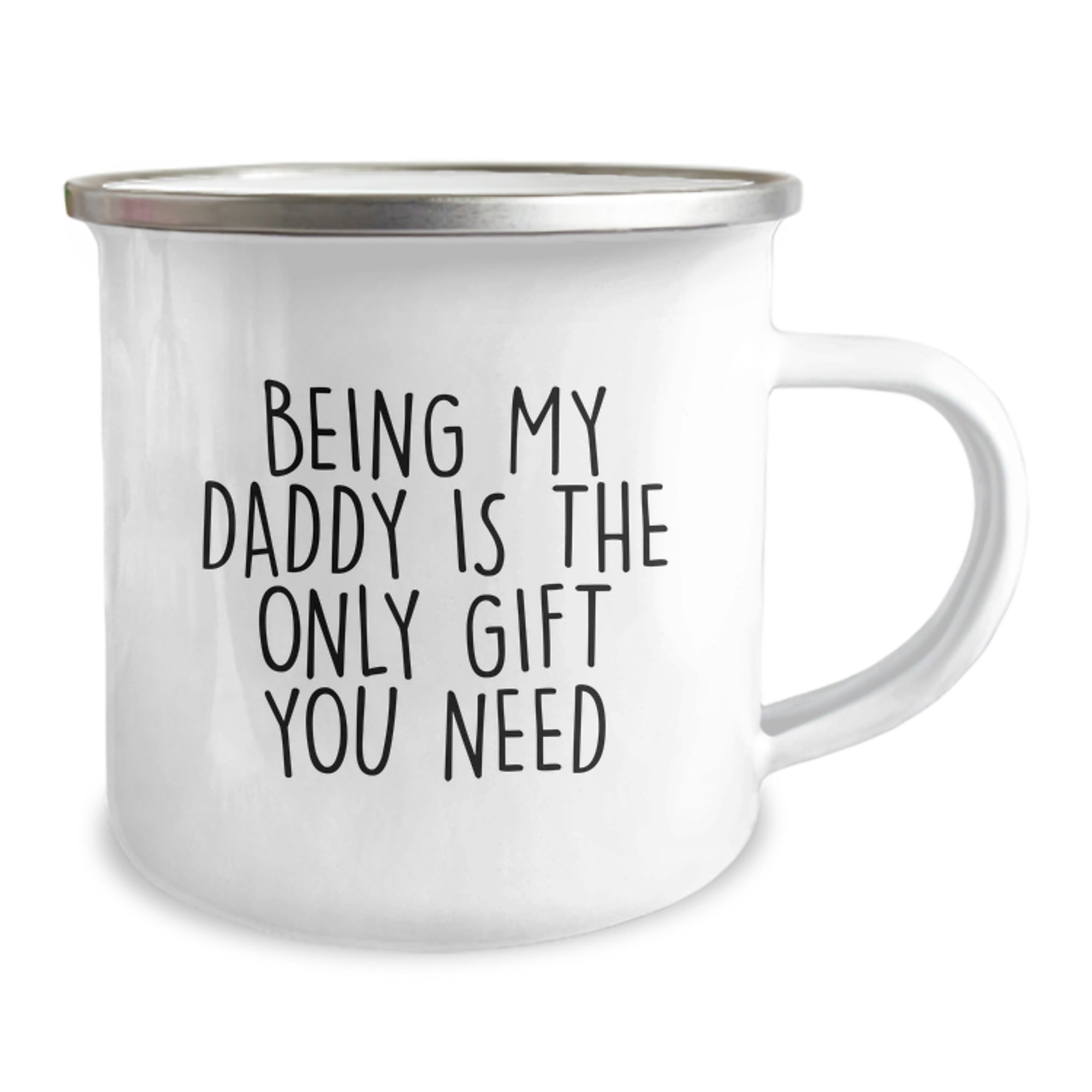 Funny Camping Mugs for Dads, Gifts from Men, Unique Christmas Unique Gifts for Daddy, Being My Daddy Is The Only Gift You Need - Image 2