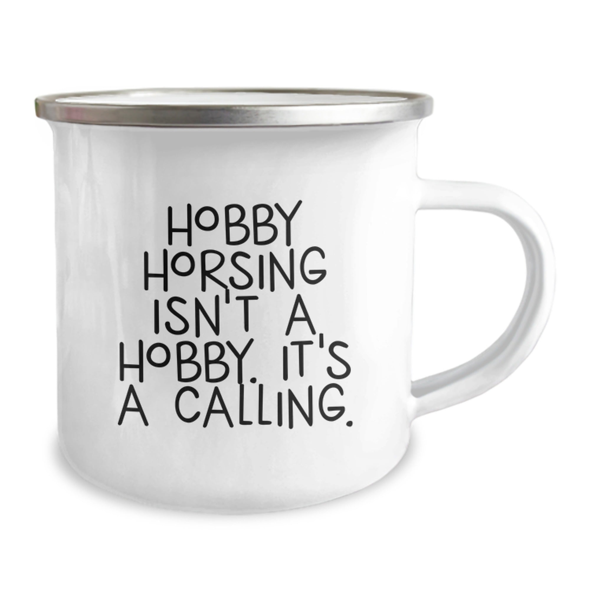 Hobby Horsing Enthusiast Gifts from Men to Women Friends - Funny Camping Mug, 'Hobby Horsing Isn't A Hobby, It's A Calling' Quote, Perfect for Christmas Unique Gifts - Image 2