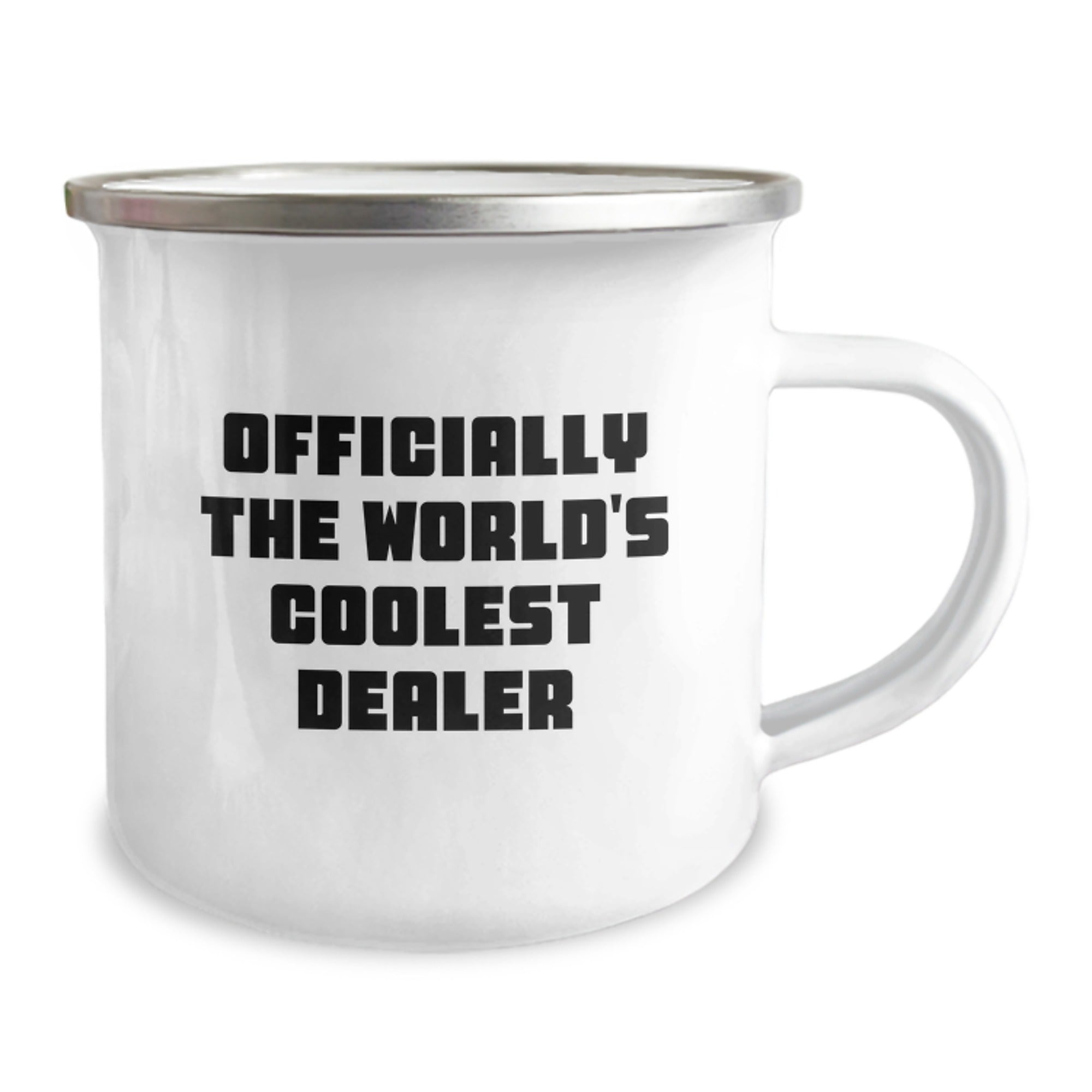 Christmas Unique Gifts for Dealer Friends Funny Mugs Officially The World's Coolest Dealer - Image 2
