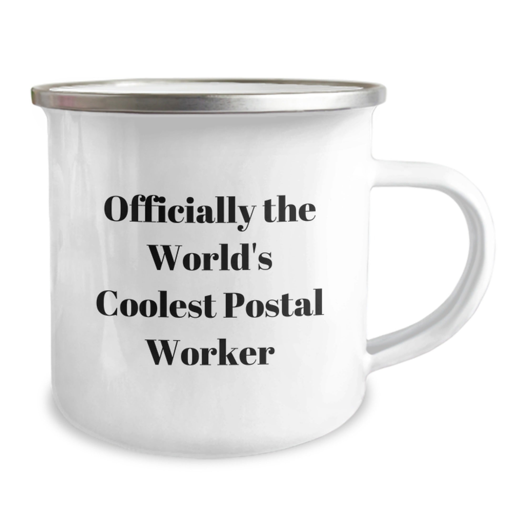 Funny Postal Worker Gifts, Officially The World's Coolest Postal Worker Mugs, Camping Mug for Postal Worker Lover, Christmas Unique Gifts from Friends to Men - Image 2