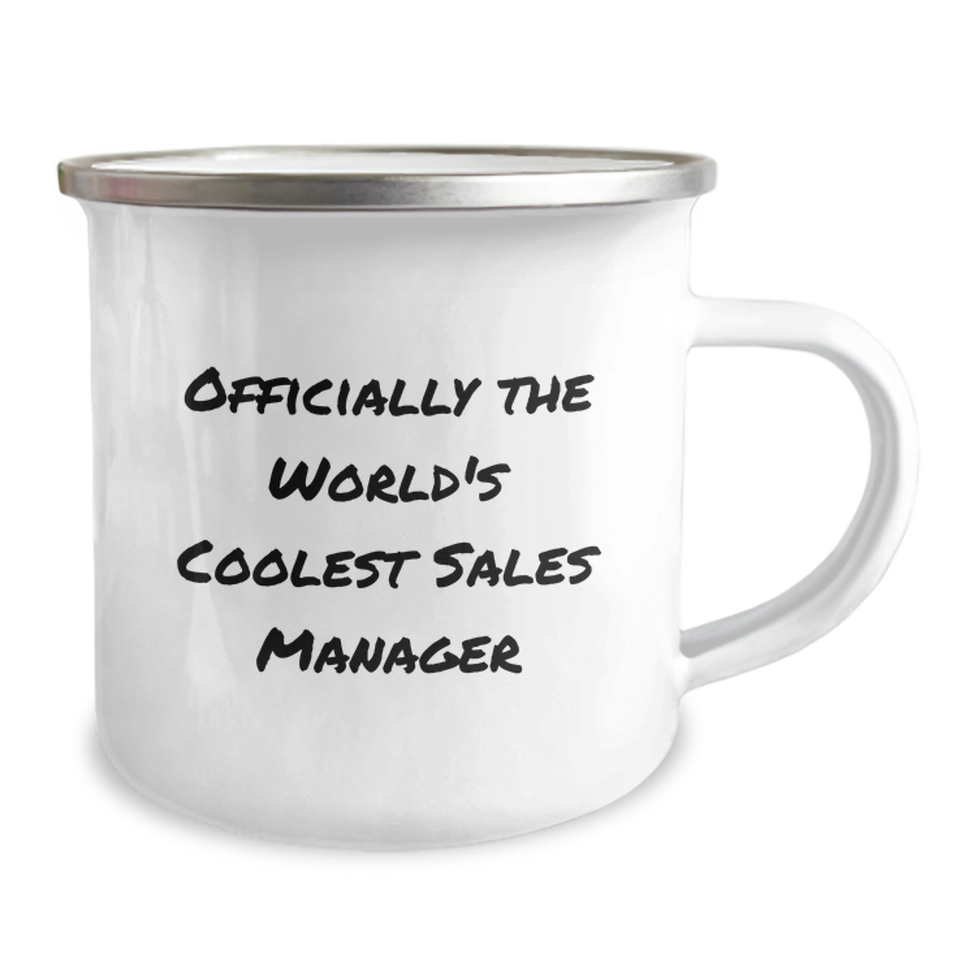 Funny Sales Manager Gifts from Friends, Officially The World's Coolest Sales Manager Christmas Unique Gifts for Men, Funny Camping Mug - Image 2