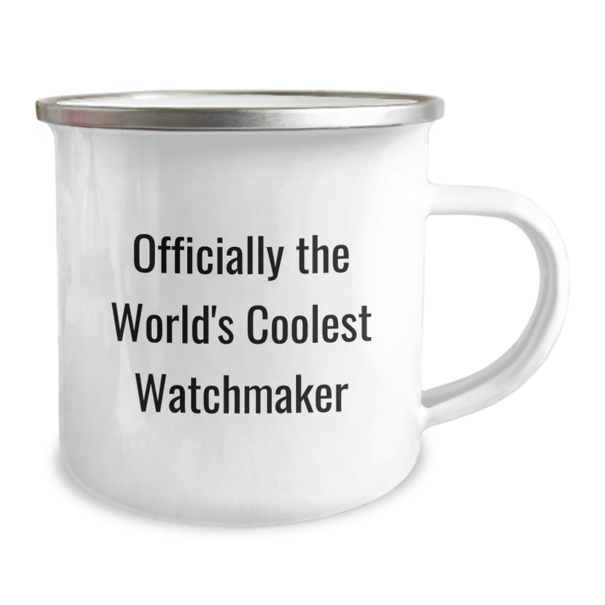 Funny Watchmaker Gifts from Men - Officially The World's Coolest Watchmaker - Unique Camping Mug for Watchmaker Enthusiasts - Christmas Unique Gifts - Gifts for Watchmaker Friends - Image 2