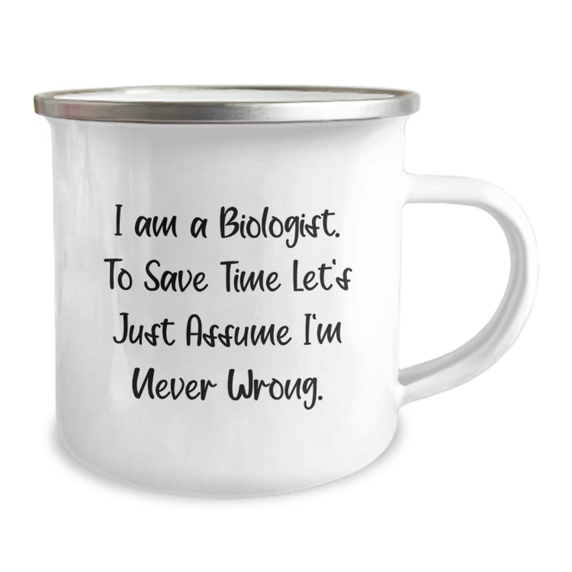 Biologist Camping Mug Gifts from Men Friends to Biologist Friends on Christmas Unique - Image 2