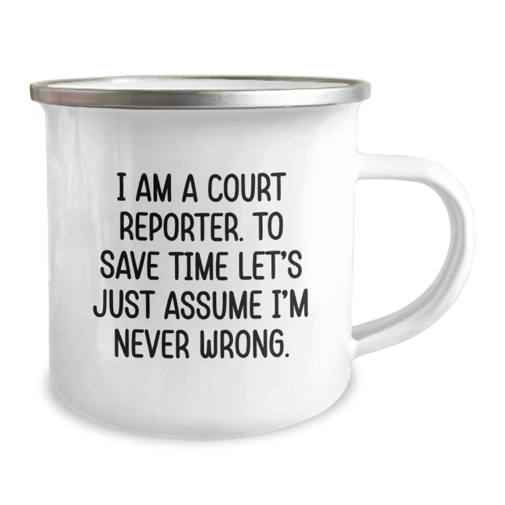 Funny Court Reporter Gifts from Friends, Unique Camping Mug for Court Reporters, Christmas Unique Gifts - Image 2