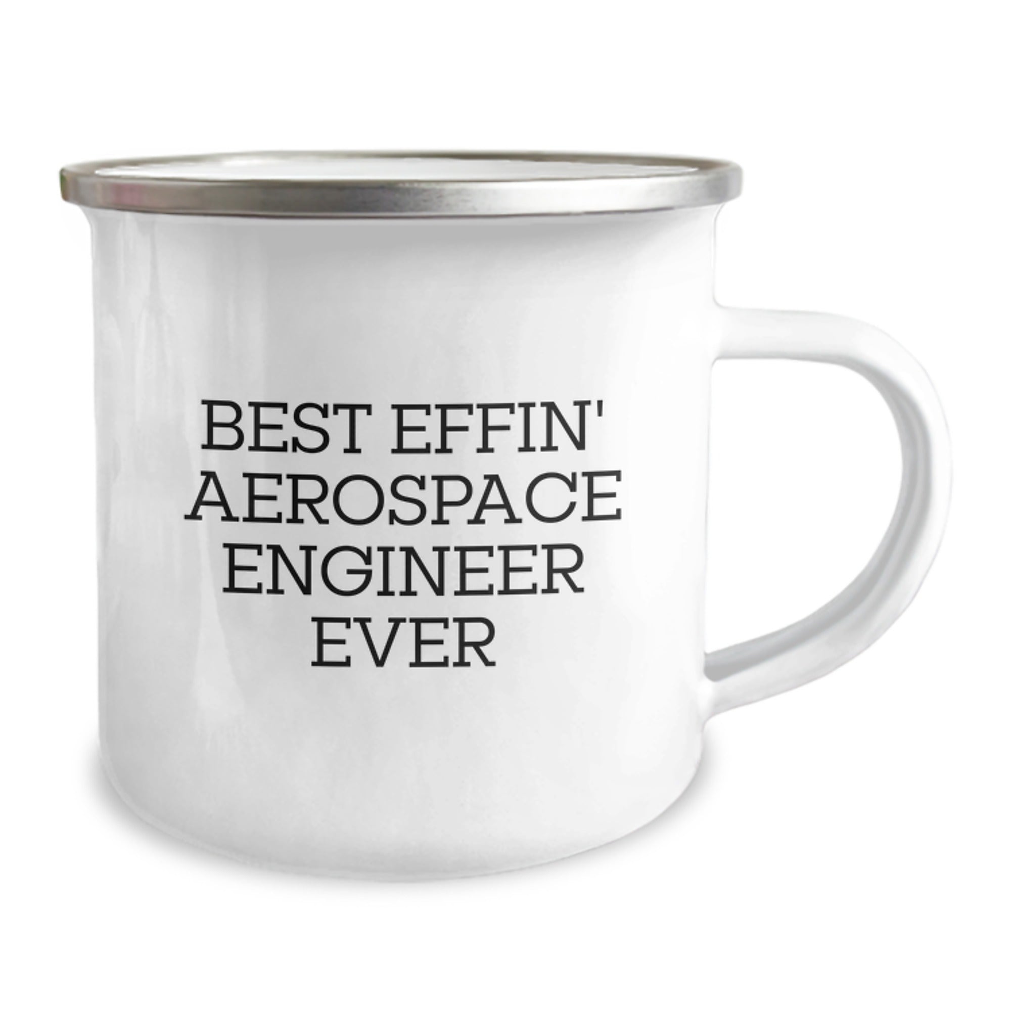 Celebrate Aerospace Engineer Graduation with Funny 'Best Effin' Aerospace Engineer Ever' Camping Mug, Gifts for Men from Friends, Unique Gifts for Aerospace Engineers - Image 2
