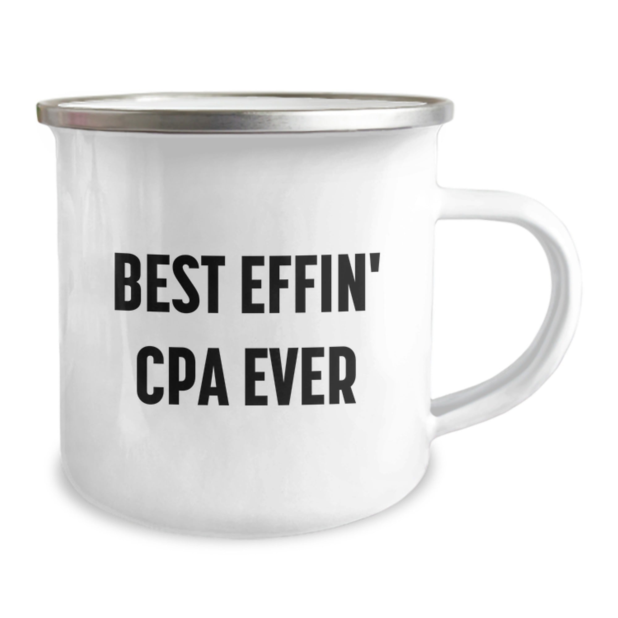 Funny CPA Gifts from Men, Best Effin' Cpa Ever Quote, Camping Mug for Graduation Unique Gifts - Image 2