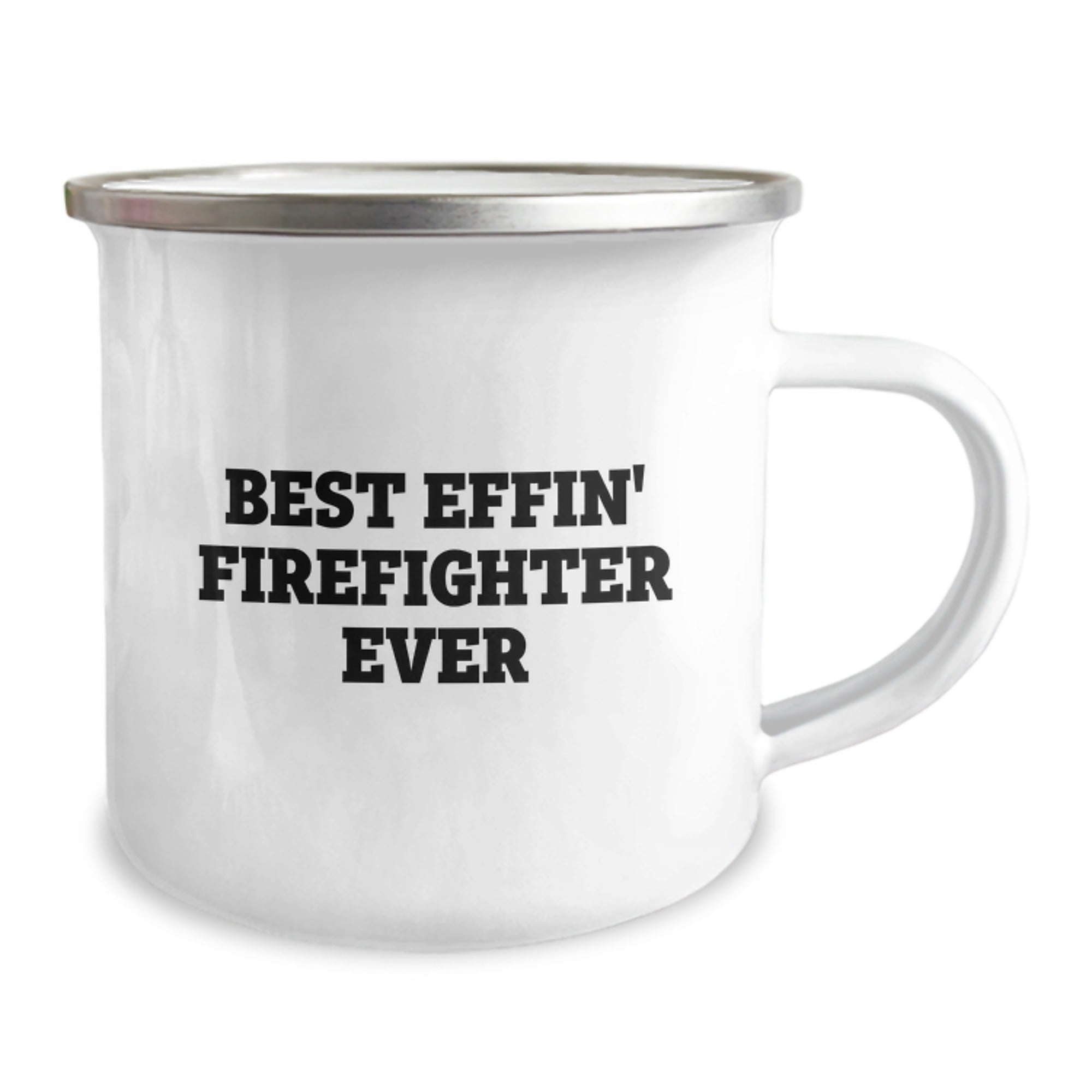 Best Effin' Firefighter Ever Funny Camping Mug for Firefighter Graduation Gifts from Friends to Firefighter Men - Image 2