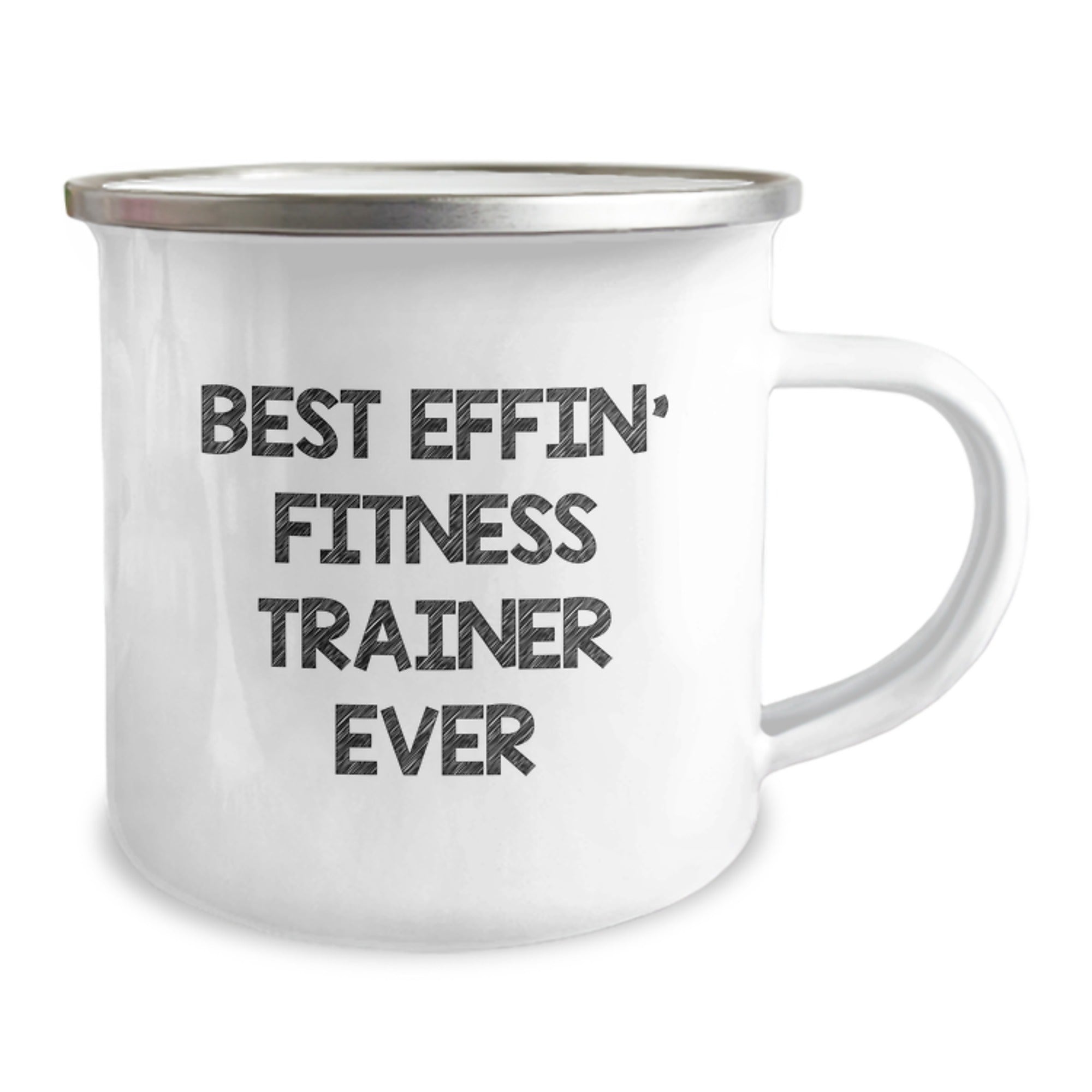 Funny Fitness Trainer Gifts from Men, Best Effin' Inspired Camping Mugs for Fitness Trainers, Unique Christmas Unique Gifts for Friends - Image 2