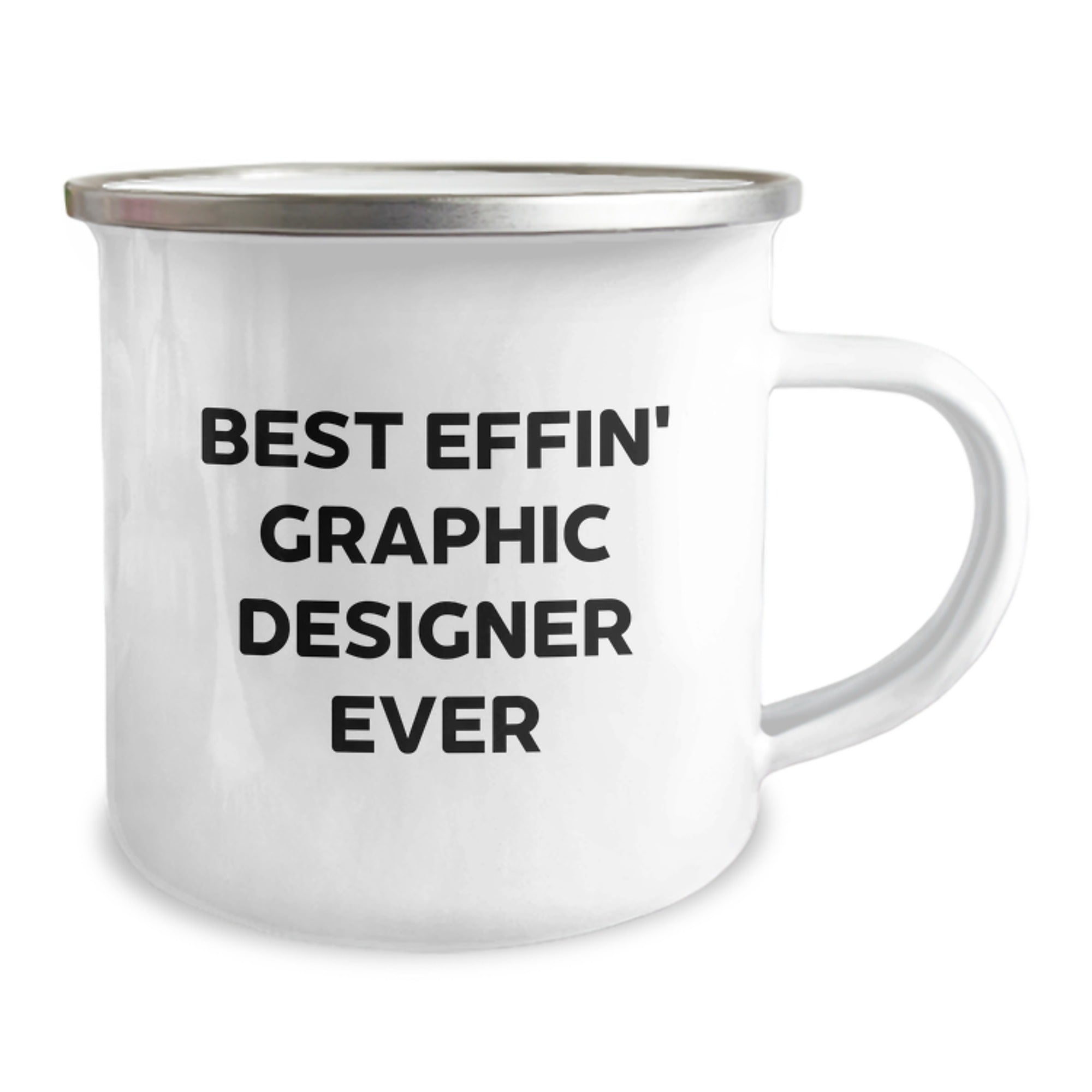 Graphic Designer Gifts from Friends to Coworkers - Funny Best Effin' Graphic Designer Ever Christmas Mugs for Graphic Designers - Image 2