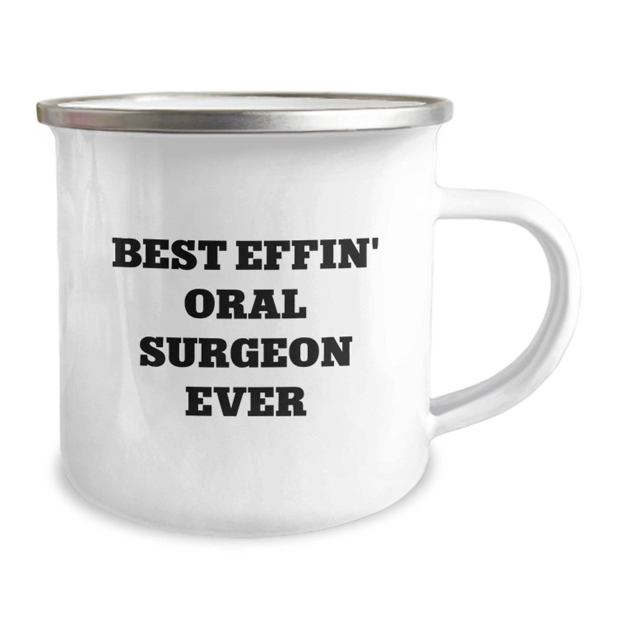 Funny Oral Surgeon Gifts from Friends, Best Effin' Camping Mug for Birthday, Unique Quote - Image 2