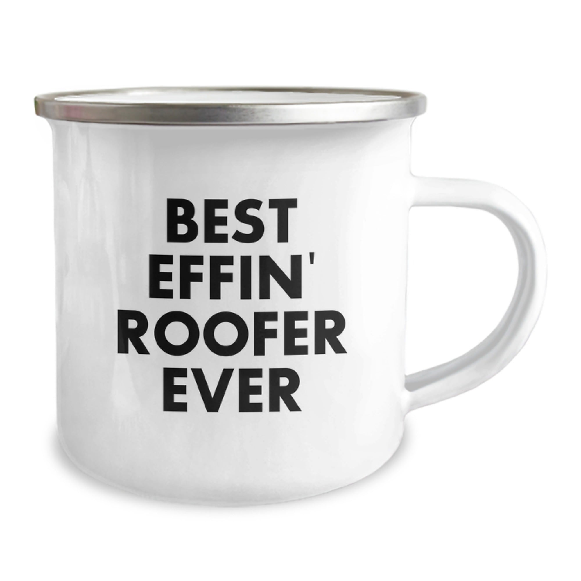 Roofer Gifts for Men, Funny Camping Mug with Best Effin Roofer Ever Quote - Unique Christmas Unique Gifts from Friends to Family - Image 2