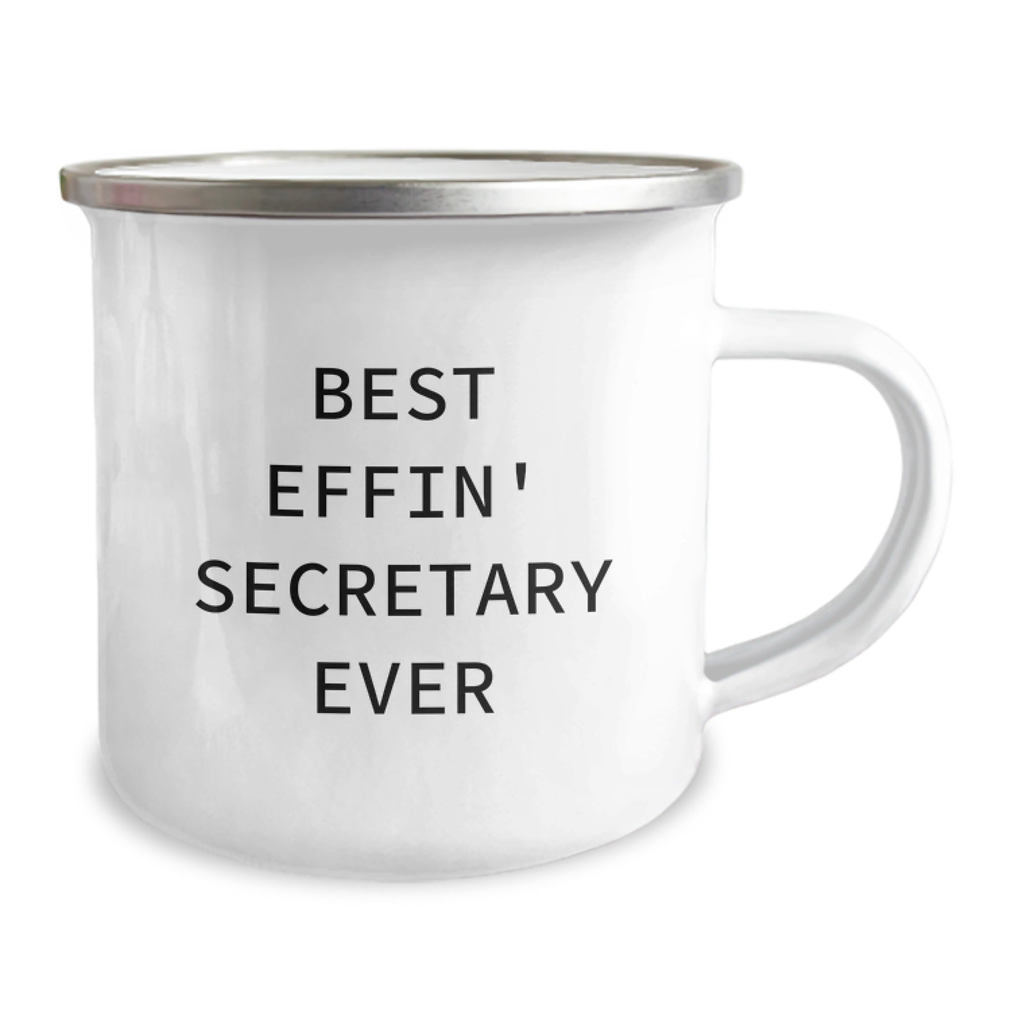 Funny Secretary Gifts for Camping - Best Effin' Secretary Ever, Gifts from Friends, Graduation Unique Gifts for Secretary - Image 2