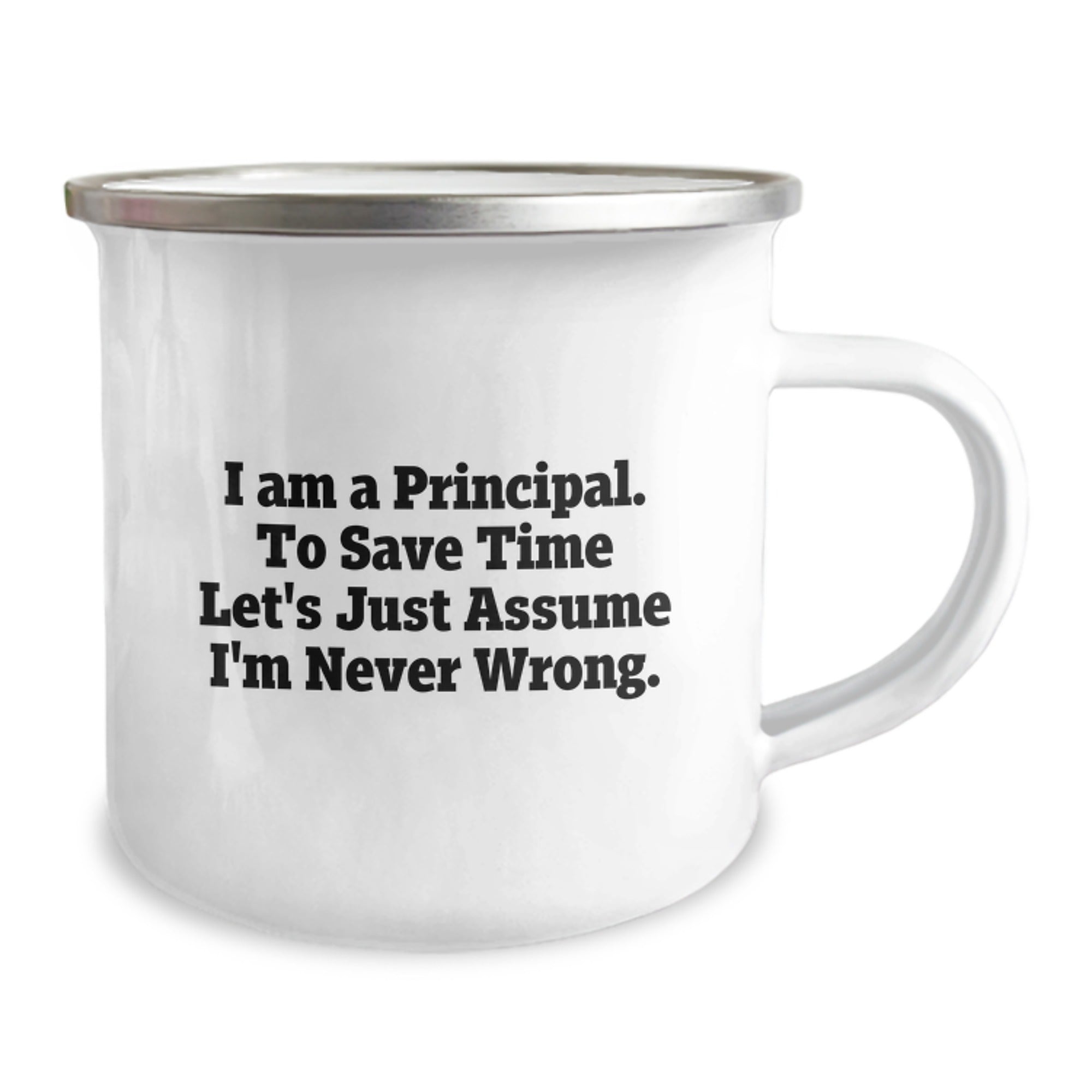 Funny Principal Gifts for Men - I Am A Principal Sarcasm Mug for Camping Lover - Christmas Unique Gifts from Men - Image 2