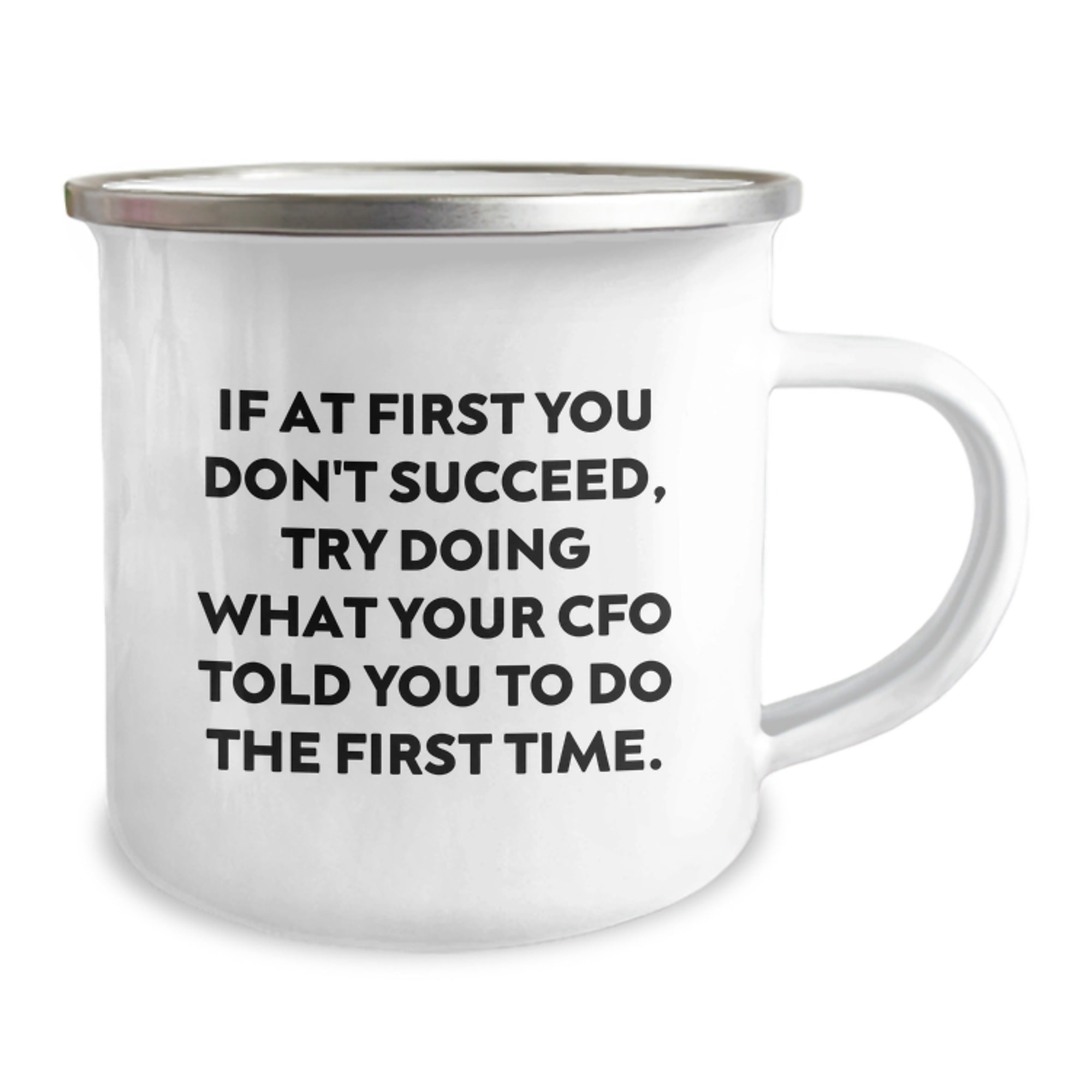 Funny CFO Christmas Unique Gifts from Friends for Men and Women Camping Mug, CFO Quotes, Christmas Unique Gifts - Image 2