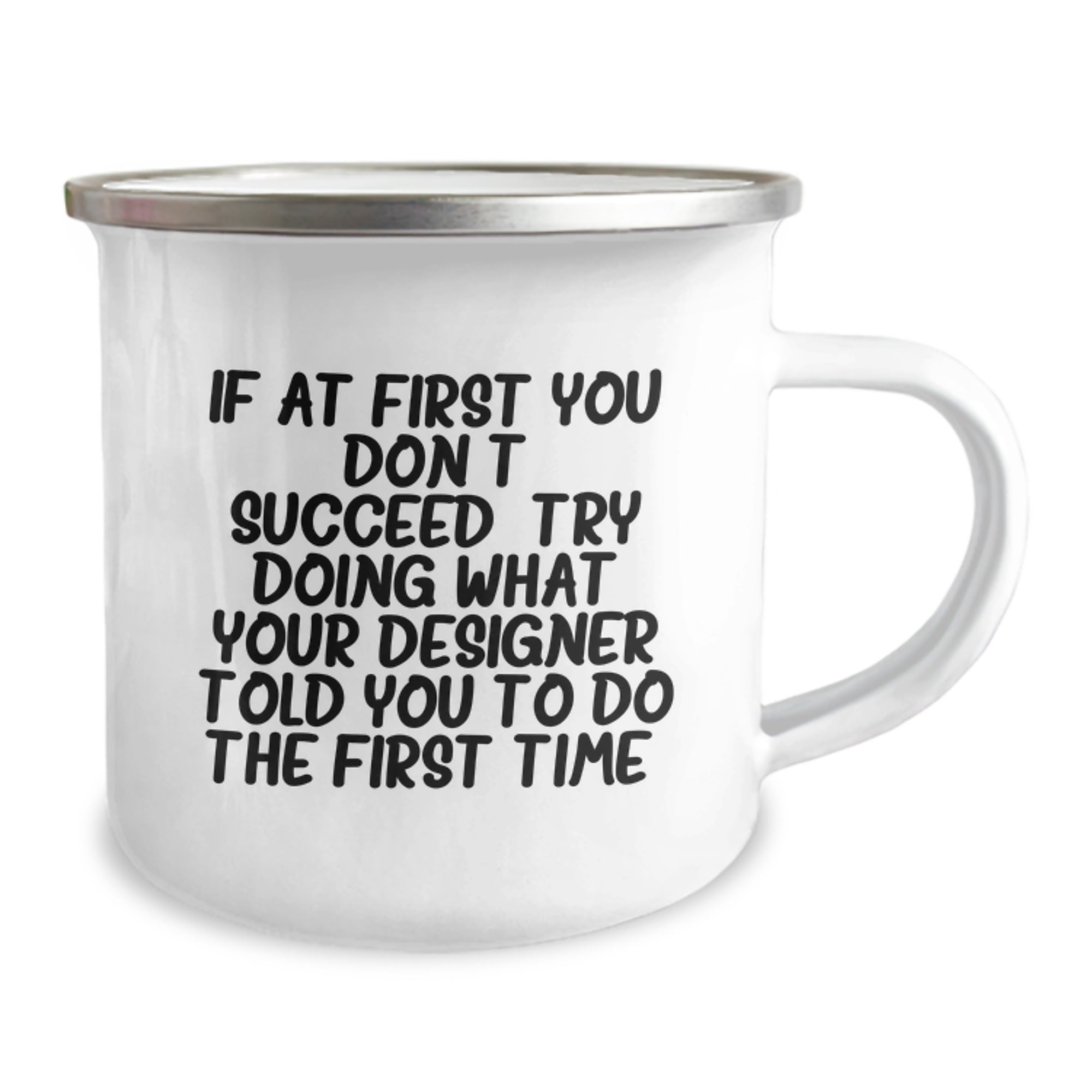 Funny Designer Gifts for Men from Friends, Gifts for Graduation Unique from Designer, Camping Mug with Inspirational Quote - Image 2