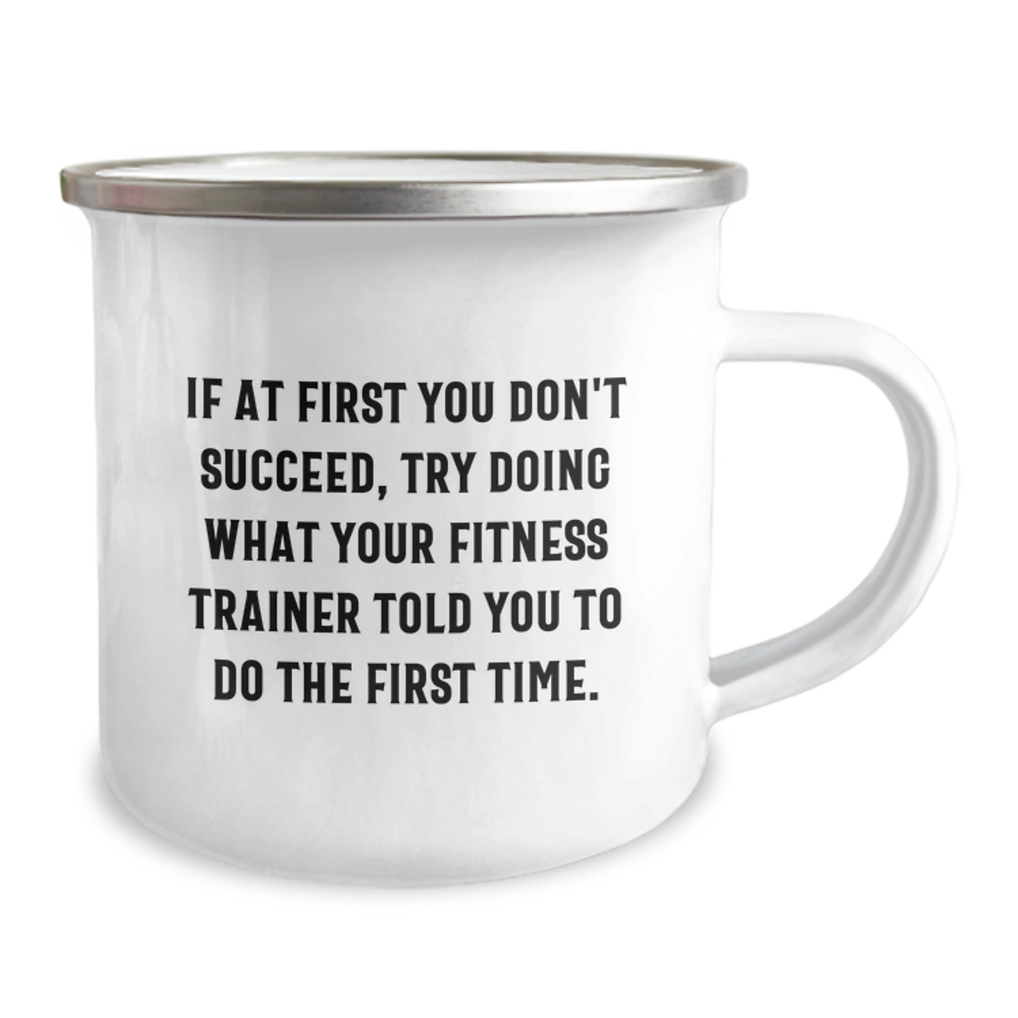 Funny Fitness Trainer Gifts for Men Women Friends Family from Fitness Trainer Enthusiasts - Christmas Unique Mugs for Fitness Lover - Camping Mug with Inspirational Quote - Image 2
