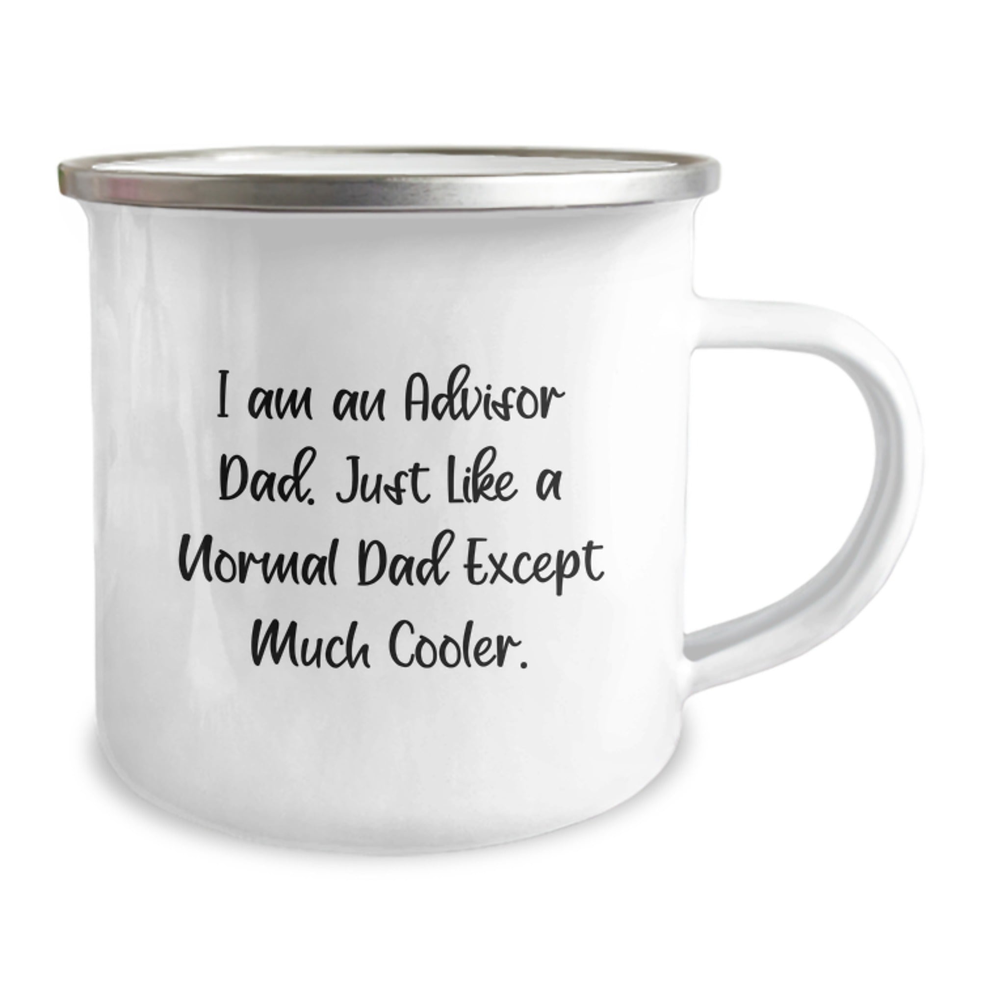 Funny Advisor Gifts for Birthday - I Am An Advisor Dad. Just Like A Normal Dad Except Much Cooler. Camping Mug from Friends and Family - Image 2