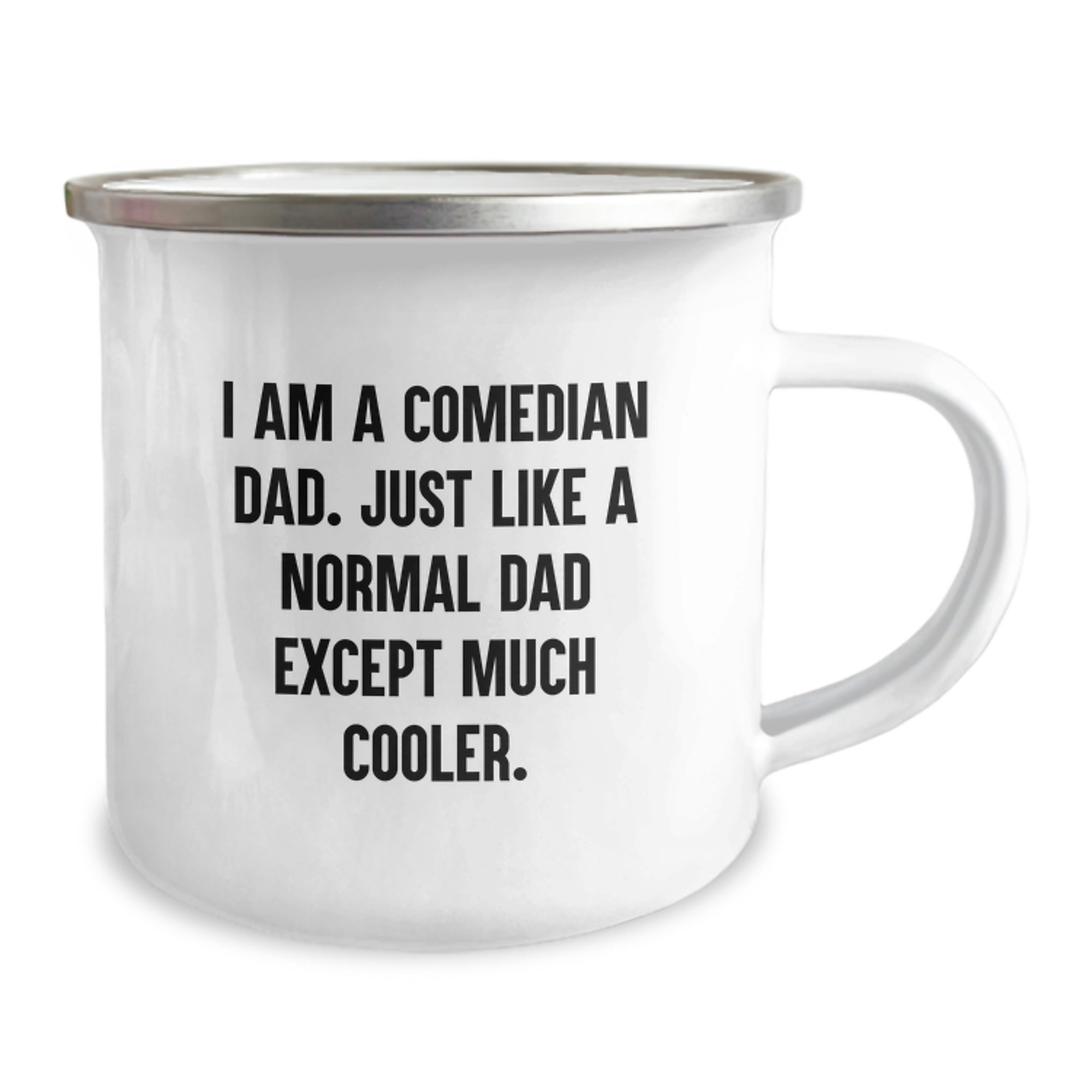 Funny Comedian Dad Gifts from Family, Comedian Camping Mug for Men, Christmas Unique Funny Mugs for Comedian Dad - Image 2