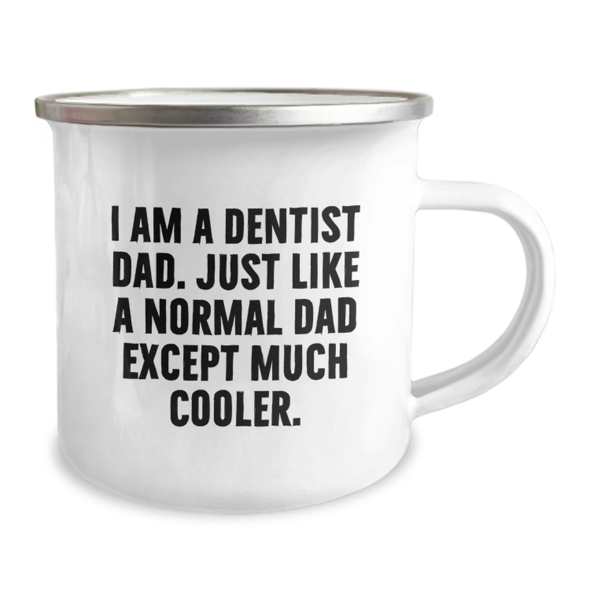 Dentist Gifts from Family - Funny Camping Mug for Men - I Am A Dentist Dad, Gifts for Dentist Graduation Unique - Image 2