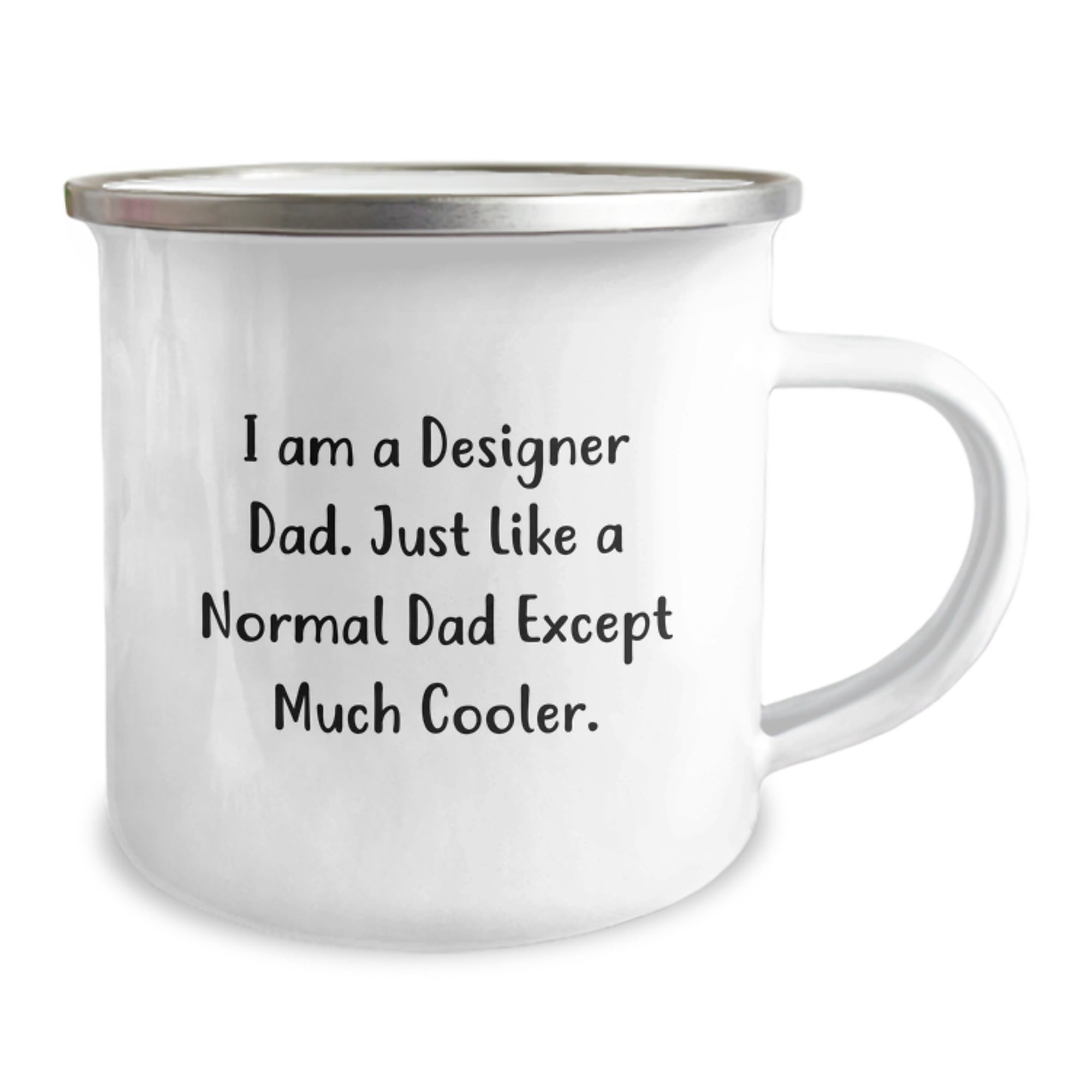 Designer Dad Gifts, Funny Camping Mug for Graduation, 'I Am A Designer Dad...' - Gifts from Men to Their Designer Friends - Image 2