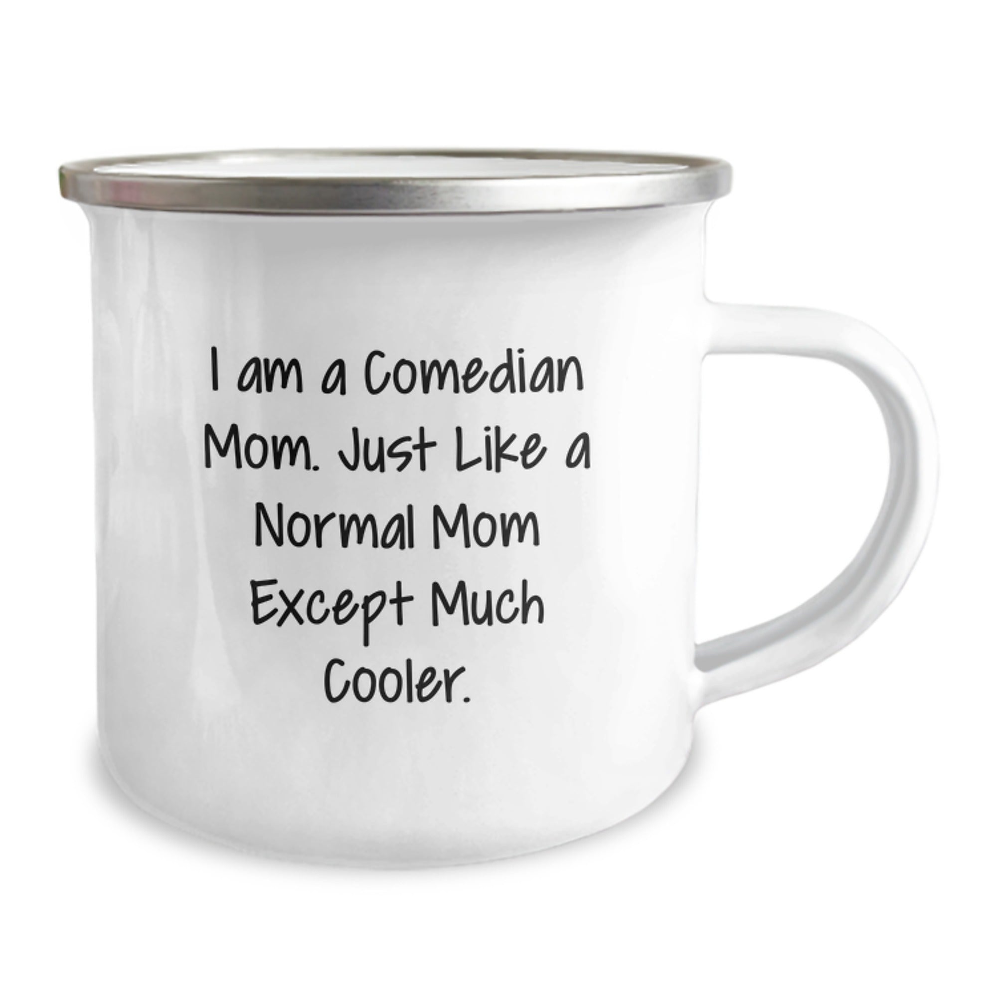 Funny Comedian Mom Camping Mug Gifts from Friends and Family for Comedian Lover at Christmas Unique Gifts - Image 2