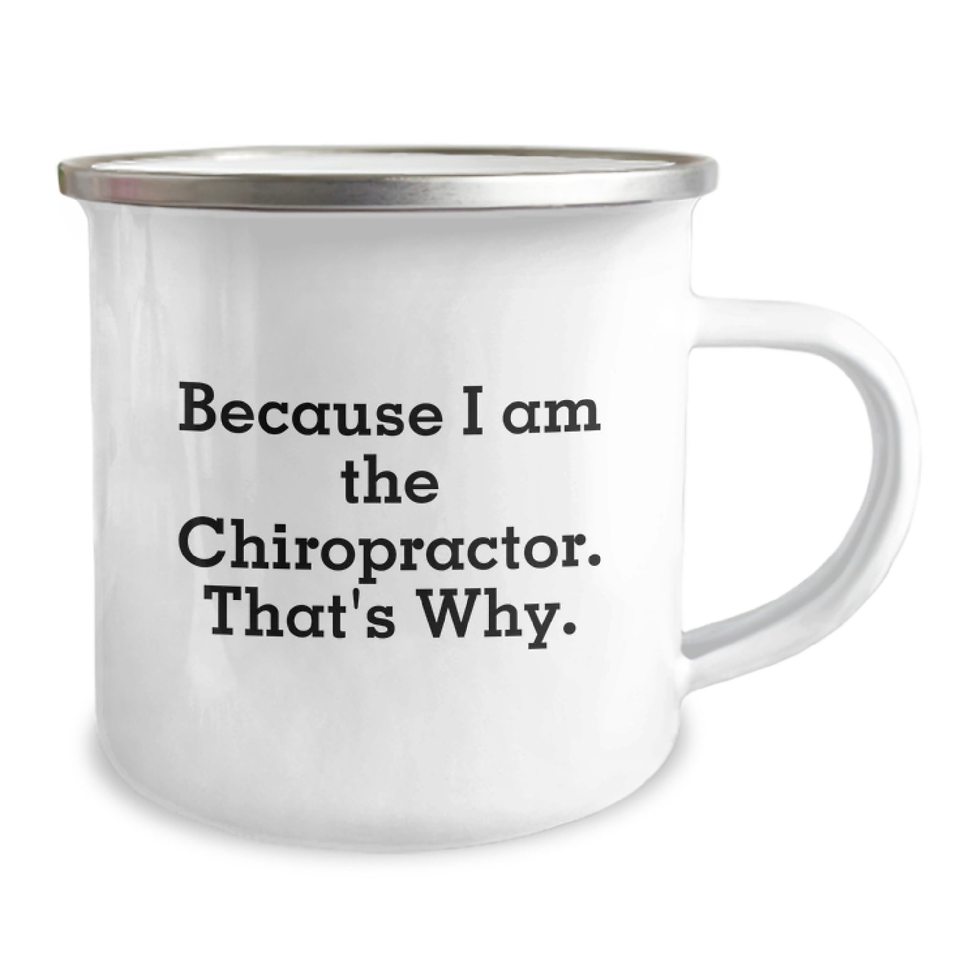 Funny Chiropractor Gifts for Husband, Christmas Unique Gifts for Men, Camping Mug for Chiropractor - Image 2