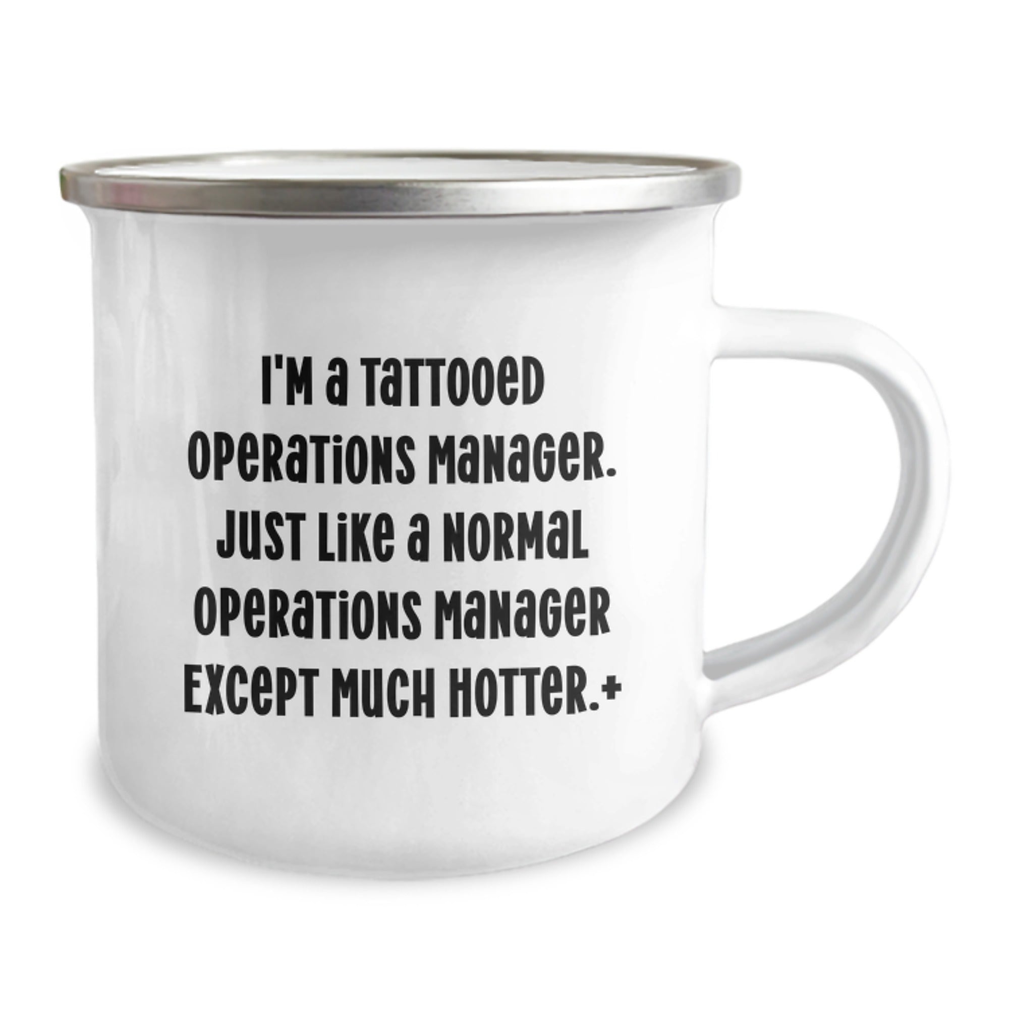 Funny Operations Manager Gifts, I'm A Tattooed Operations Manager, Camping Mug, Birthday Unique Gifts from Friends, Operations Manager Humor, Birthday Present - Image 2