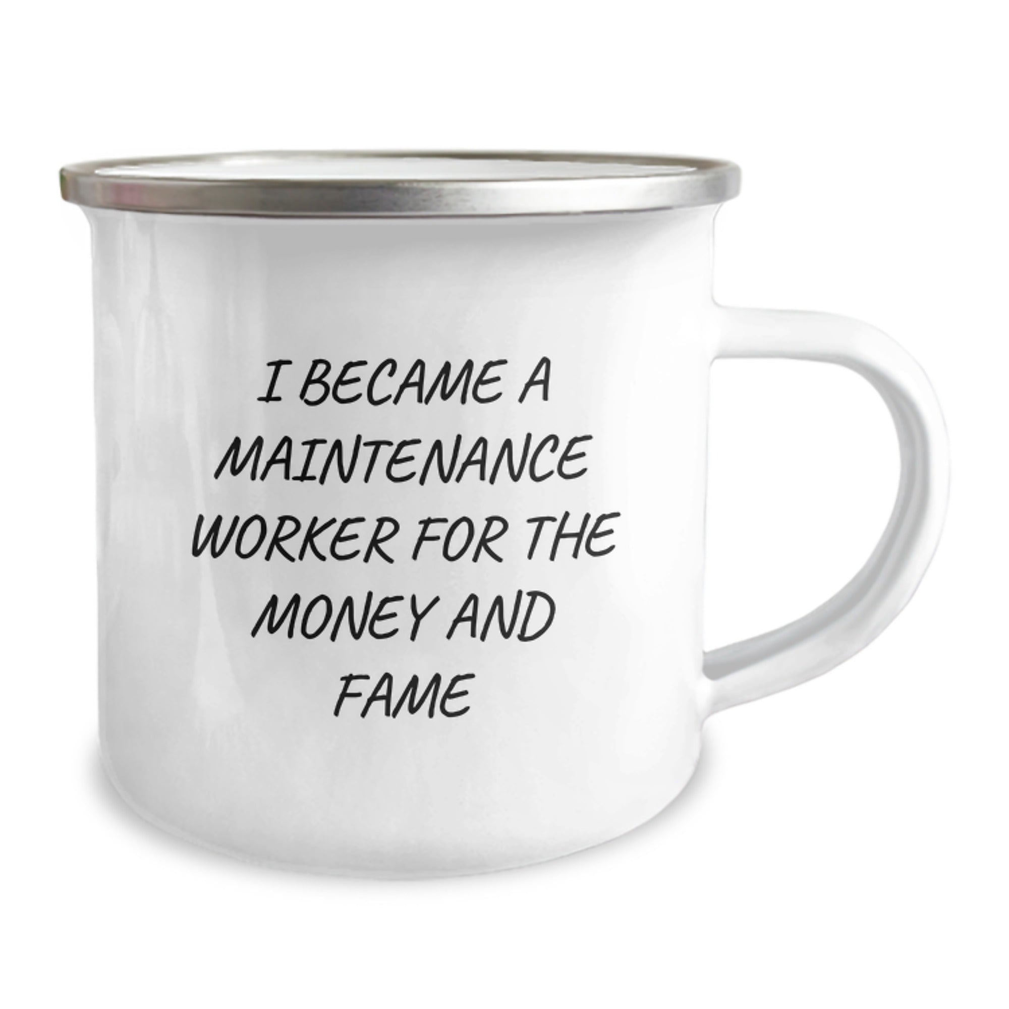 Gifts for Maintenance Workers, Funny Quote Mug, Stainless Steel Camping Cup for Christmas Unique Gifts from Family - Image 2