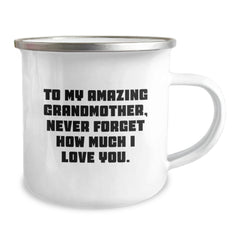 Funny Grandmother Gifts for Her - To My Amazing Grandmother, Never Forget How Much I Love You. - Christmas Unique Gifts from Family - Image 2
