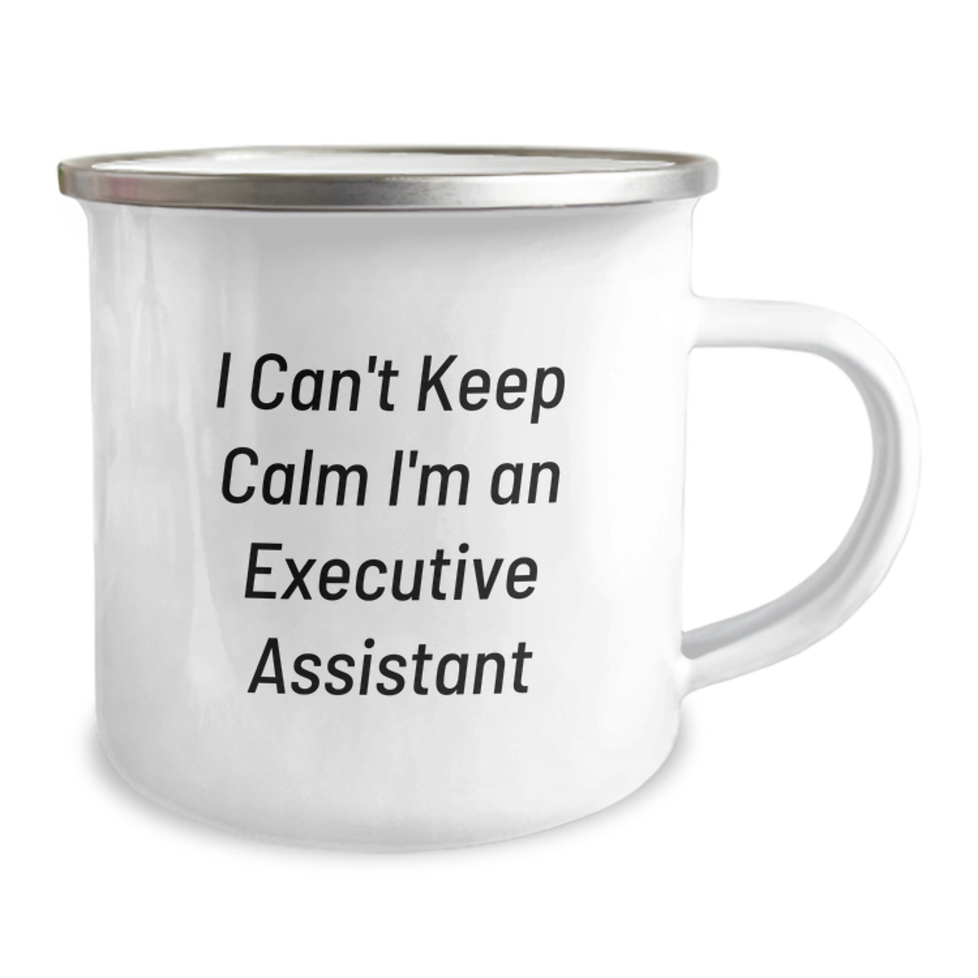 Funny Christmas Unique Gifts for Executive Assistant Friends, Men, Women, Coworkers - I Can't Keep Calm Camping Mug - Image 2