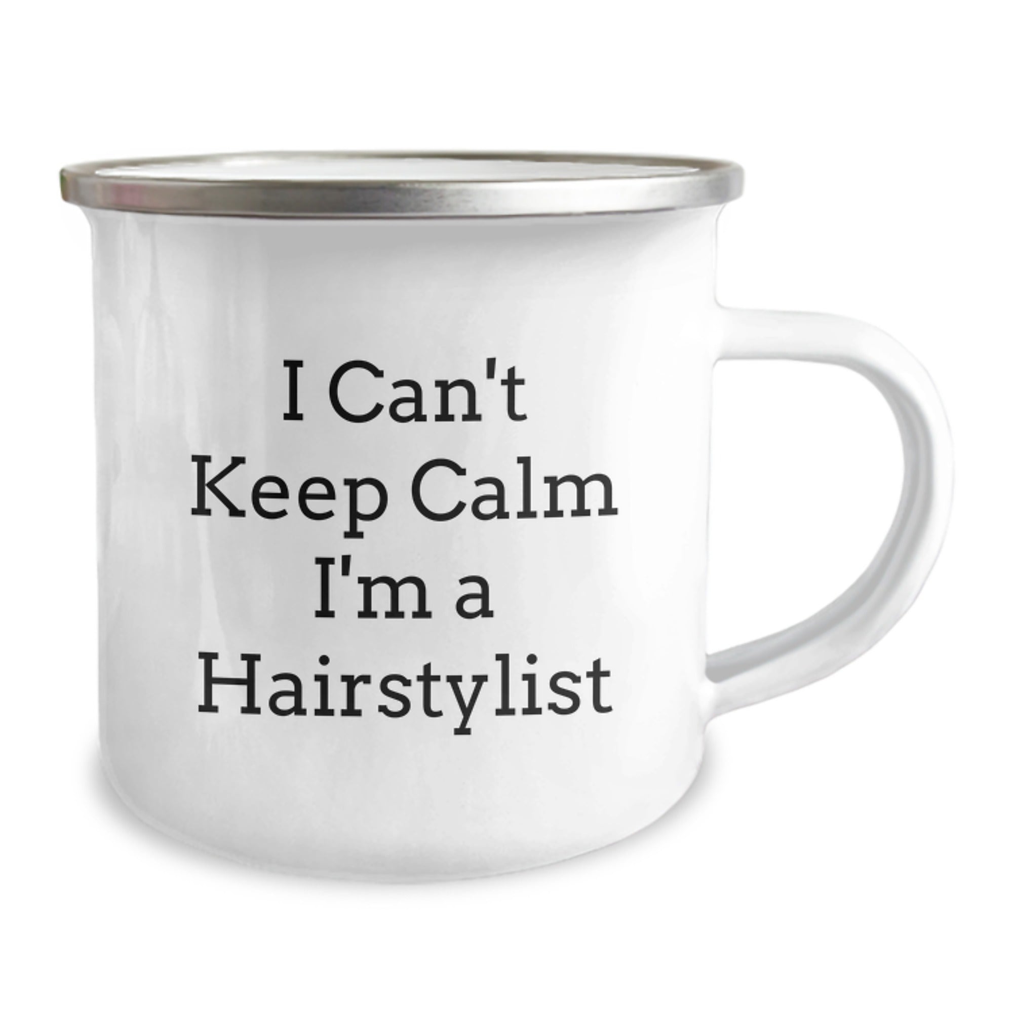 Funny Hairstylist Gifts from Men or Women, Unique Christmas Unique Gifts for Hairstylists, Camping Mugs with I'm a Hairstylist Quote - Image 2