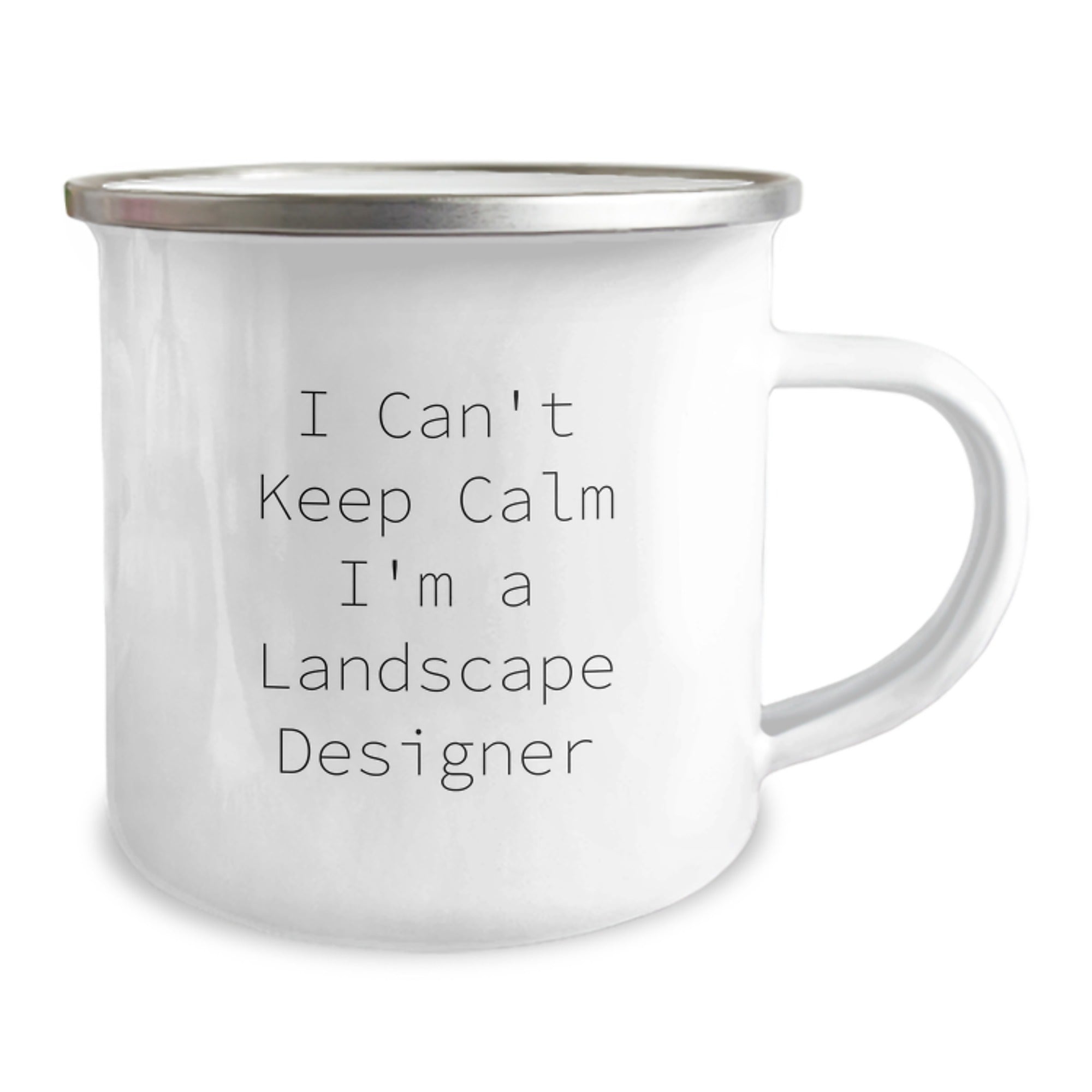 Funny Landscape Designer Gifts, I Can't Keep Calm I'm A Landscape Designer, Camping Mug for Birthday Unique Gifts from Friends to Landscape Designers - Image 2