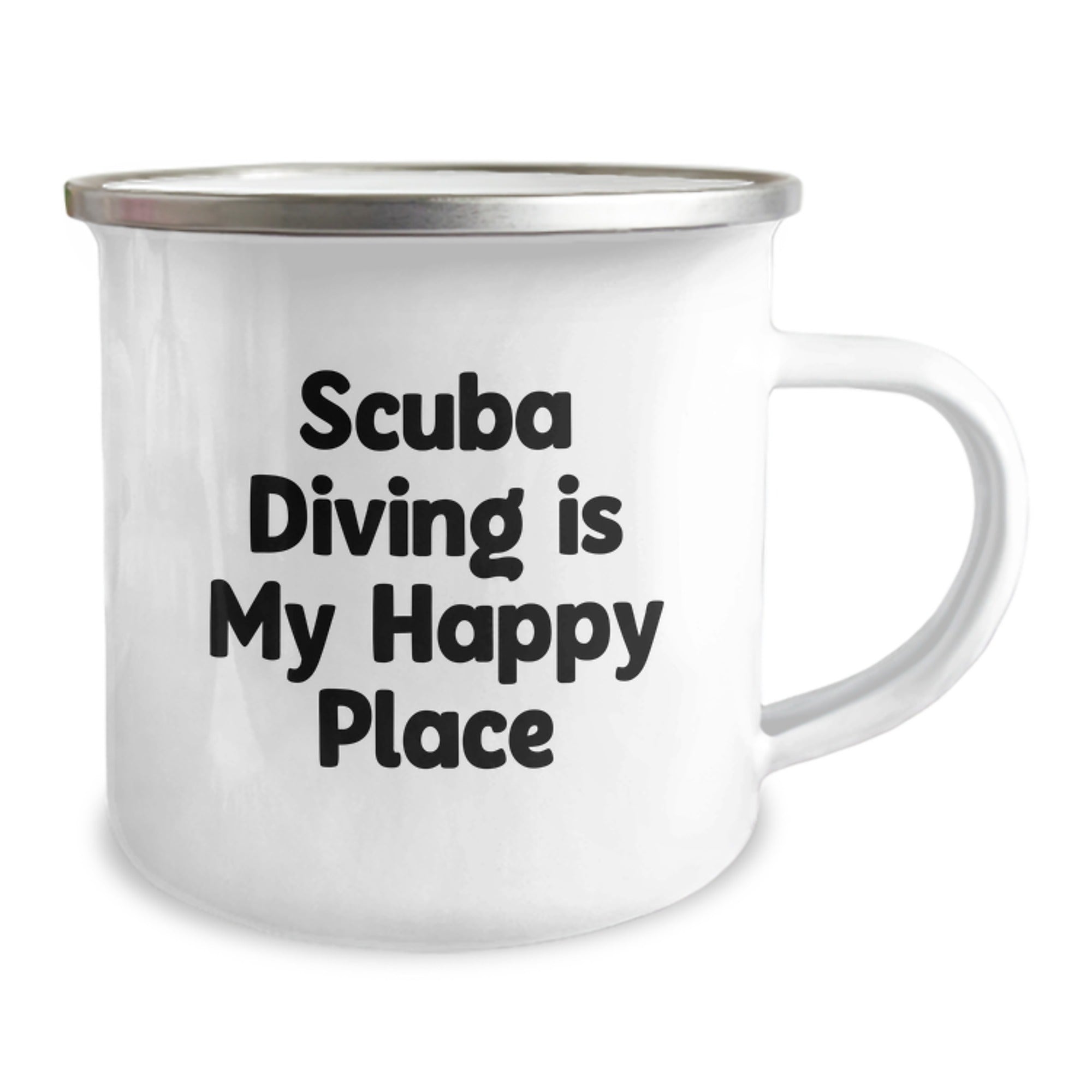 Scuba Diving Enthusiast Gifts for Him from Men, Funny Scuba Diving Is My Happy Place Valentine's Unique Gifts for Scuba Diving Lovers - Image 2