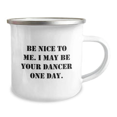 Funny Dancer Gifts for Christmas Unique Presents from Men to Women Friends Camping Mug - Image 2