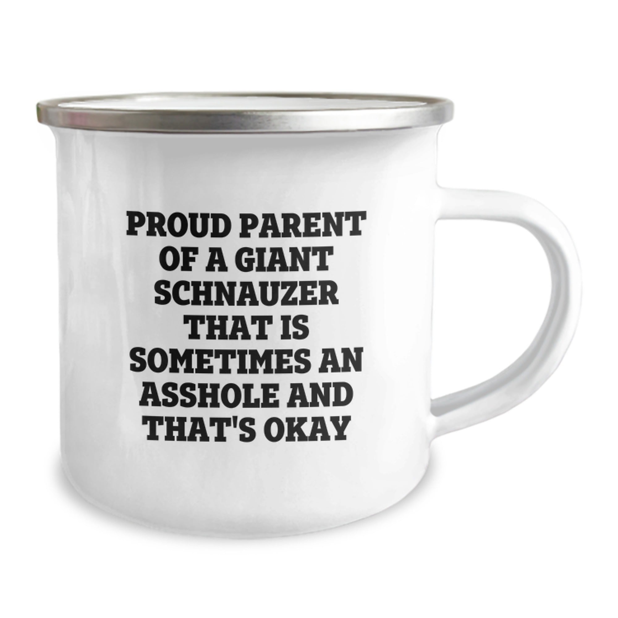 Funny Giant Schnauzer Dog Gifts from Mom - Birthday Unique Gifts for Proud Parent of Giant Schnauzer That Is Sometimes An Asshole And That's Okay - Image 2