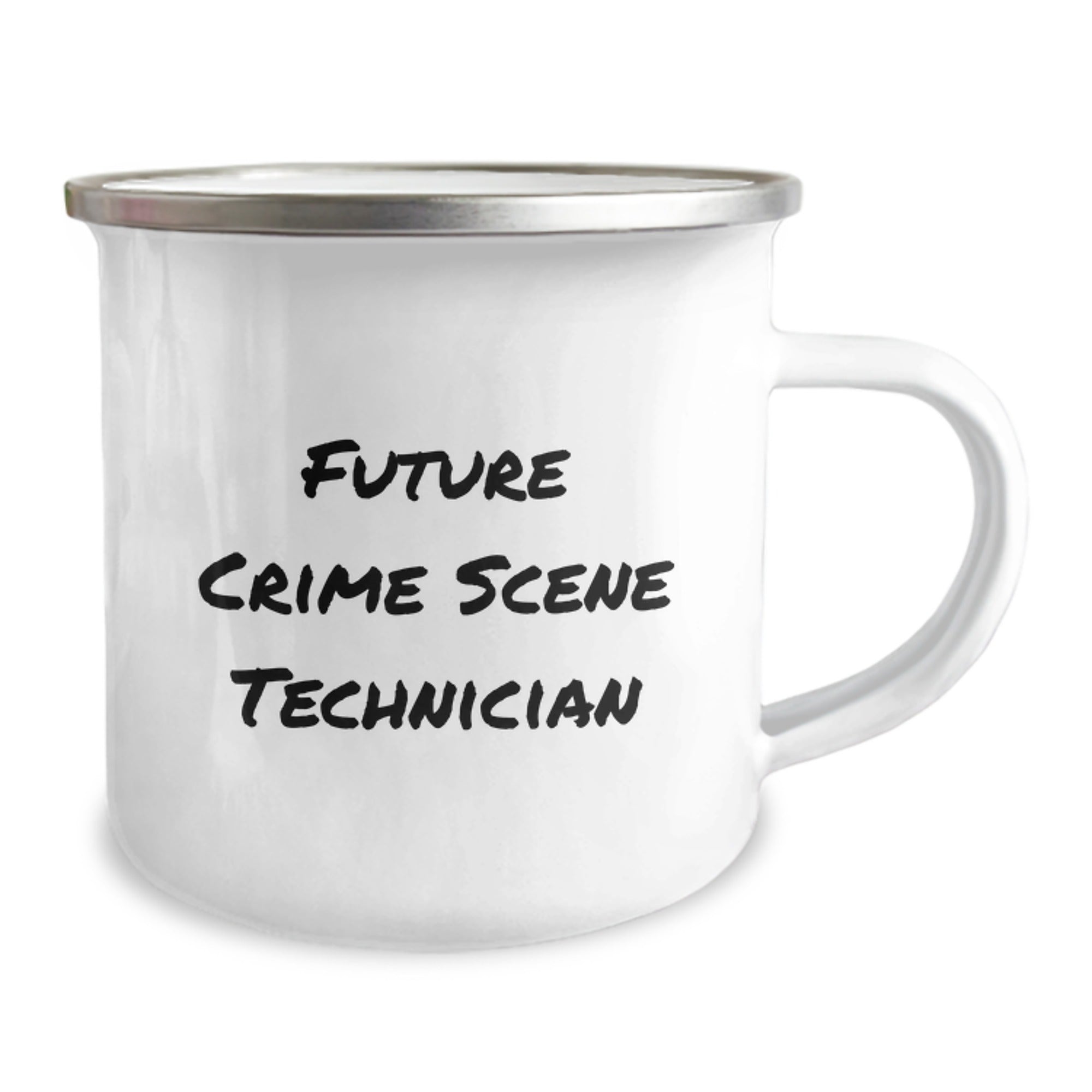 Funny Crime Scene Technician Gifts from Men to Friends - Camping Mug - Future Crime Scene Technician Christmas Unique Gifts - Image 2