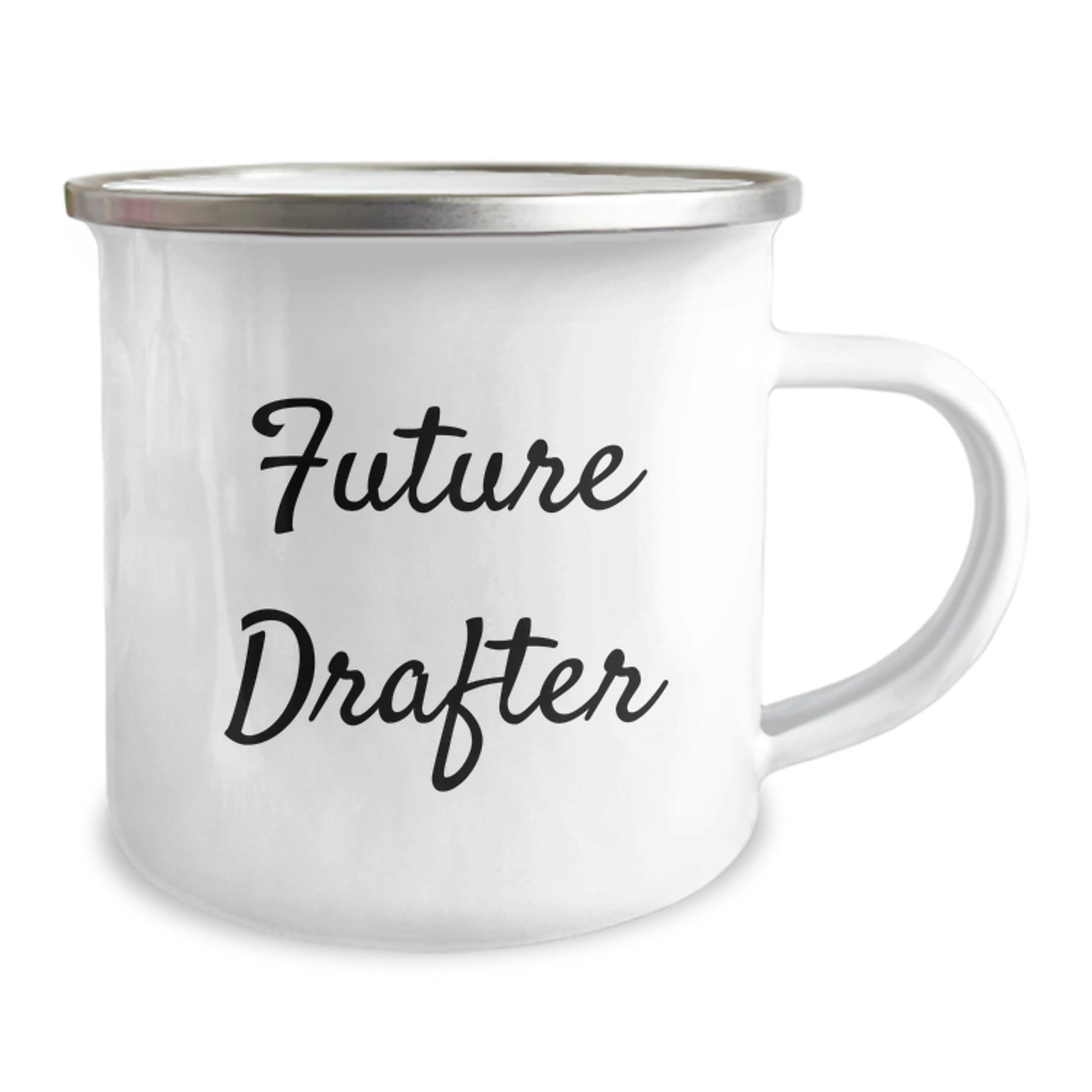 Funny Future Drafter Gifts for Men, Unique Drafter Camping Mug, Christmas Unique Gifts from Friends to Family - Image 2