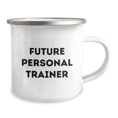 Funny Future Personal Trainer Camping Mug Gifts for Men, Unique Christmas Unique Gifts from Friends - Image 2