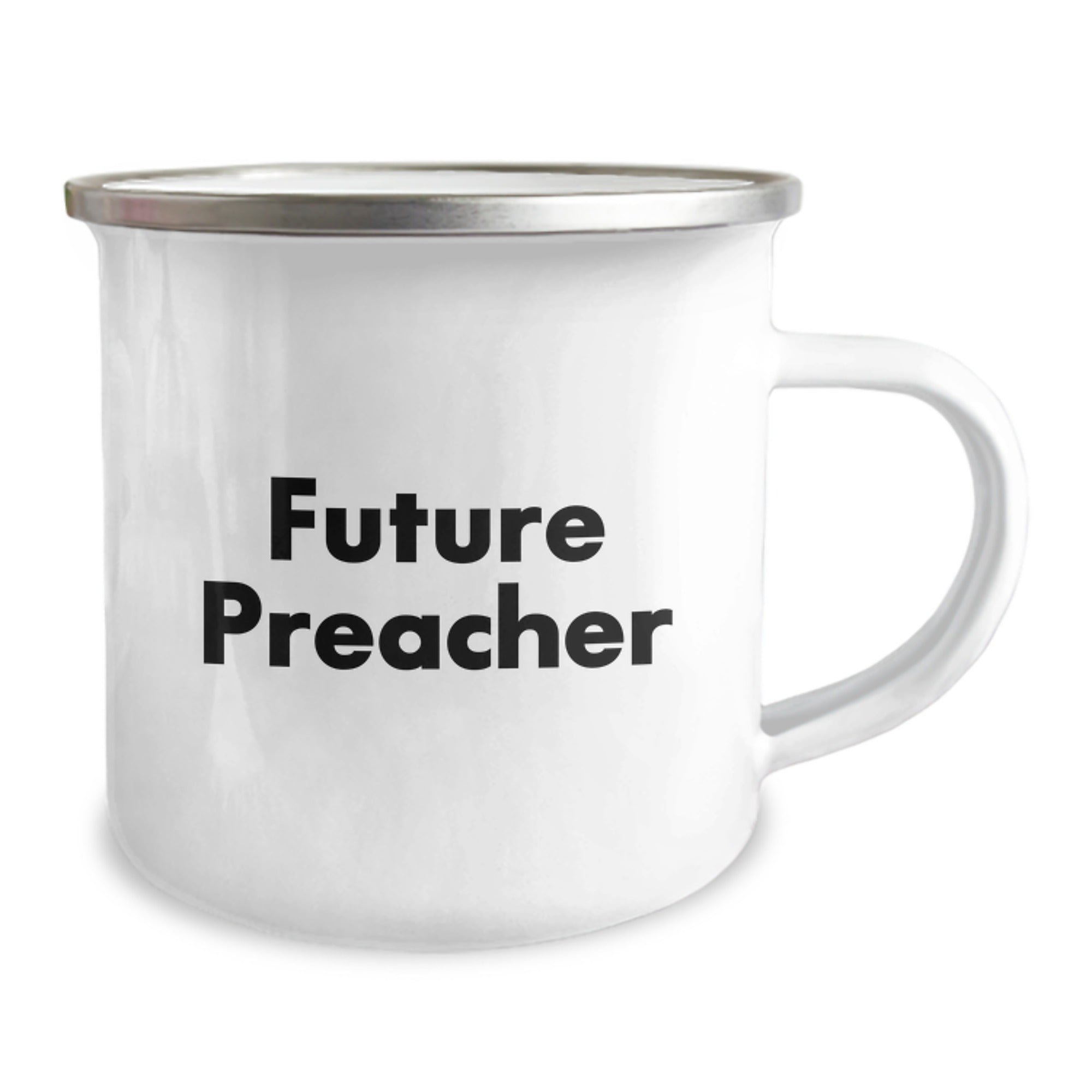Funny Preacher Gifts from Friends - Future Preacher Camping Mug for Men Graduation Unique Gifts - Image 2