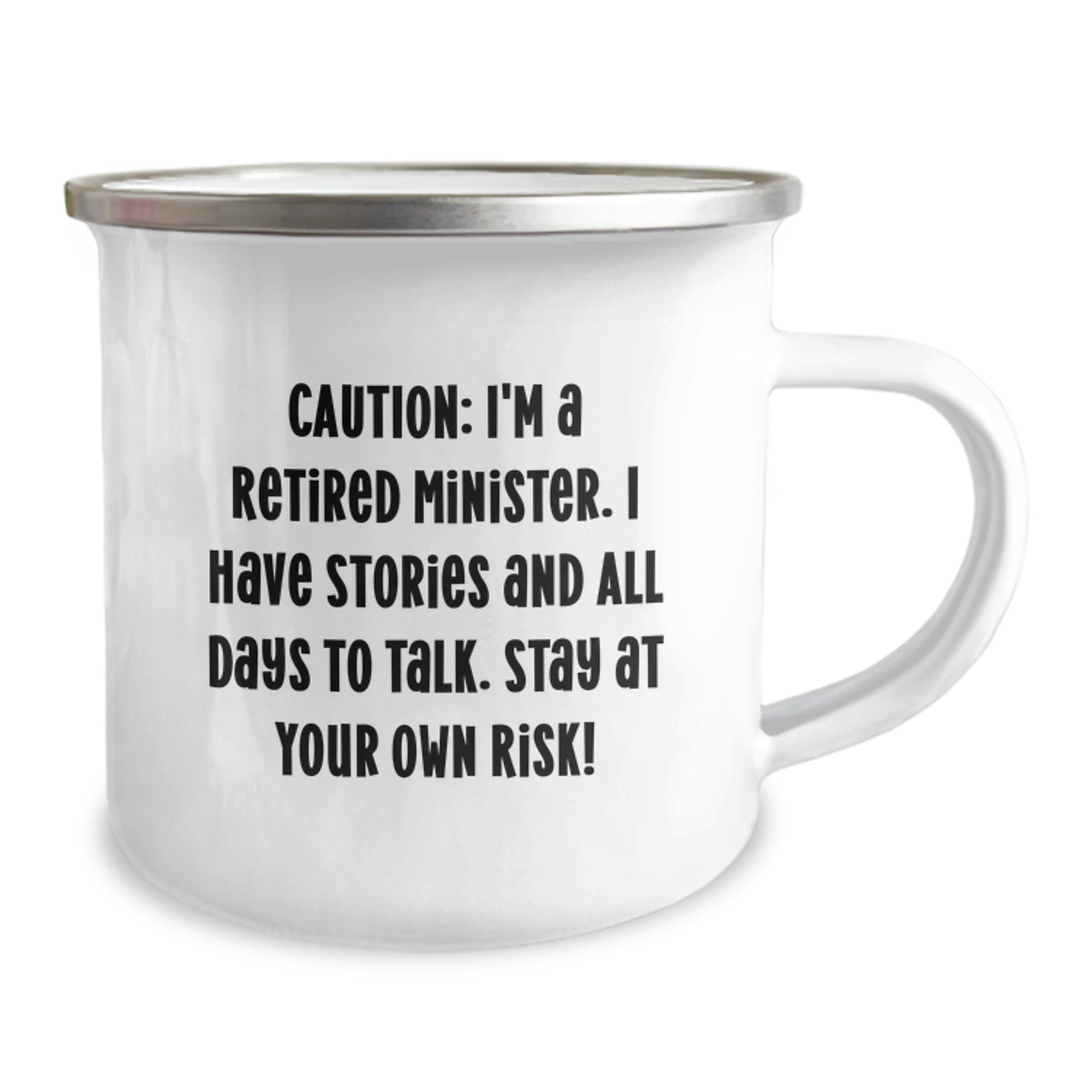 Minister Gifts, Camping Mug, Funny Quote, Birthday Unique Gifts, Gifts from Friends, Gifts for Minister - Image 2