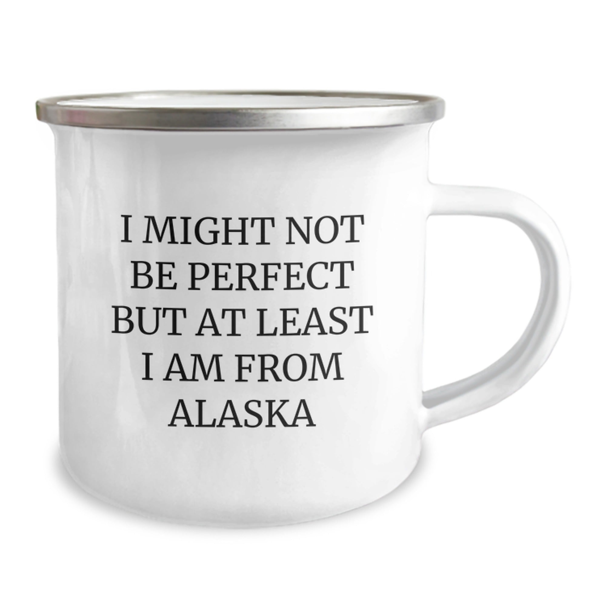 Alaska Camping Mug I Might Not Be Perfect Funny Gifts from Family Friends to Birthday Men Women - Image 2
