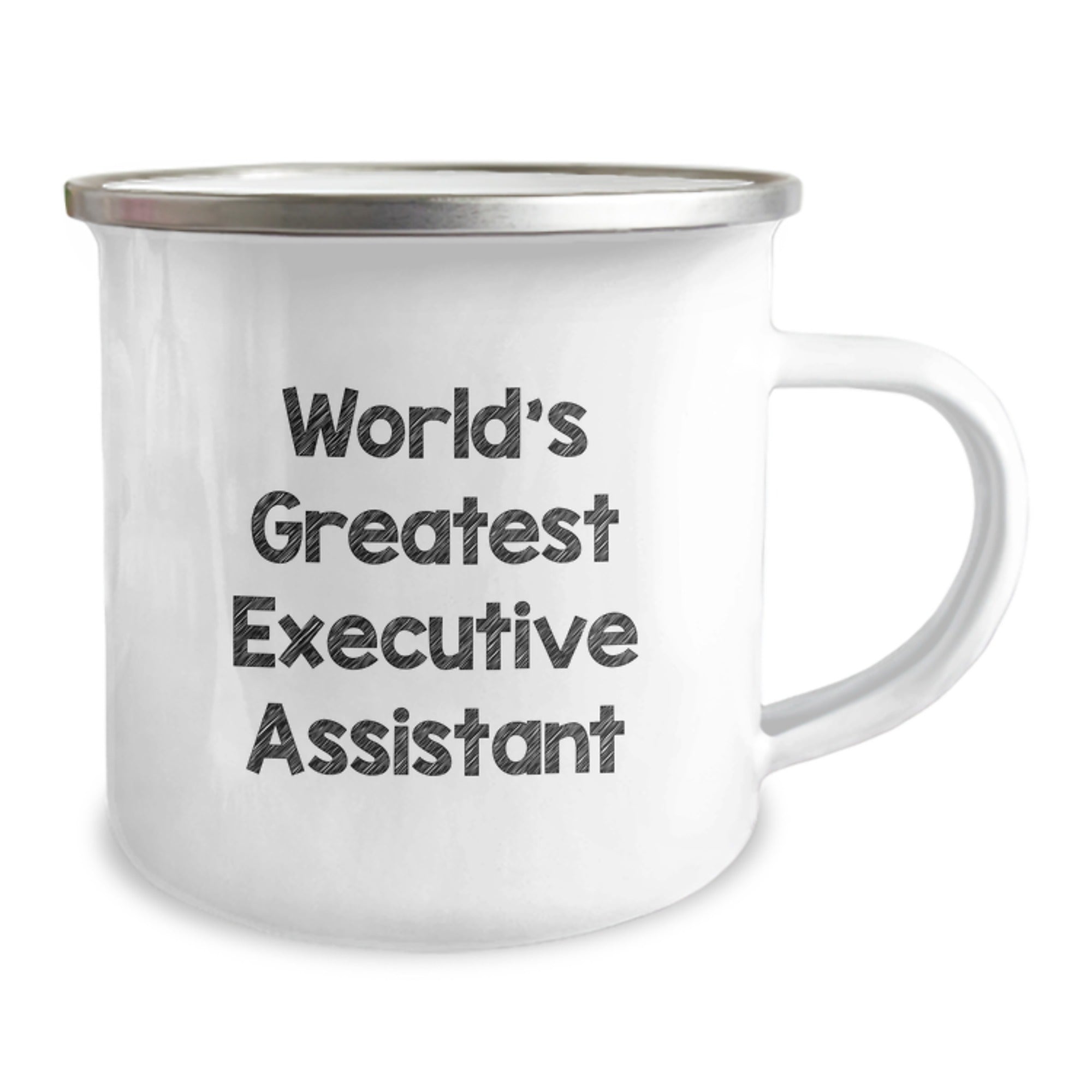 Funny World's Greatest Executive Assistant Gifts for Men Camping Mug, Unique Birthday Unique Gifts from Friends, Coworkers, Family to Executive Assistant, Men, Women - Image 2