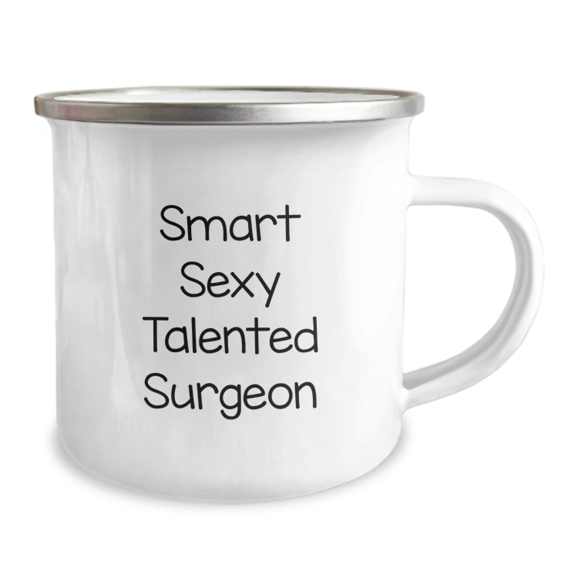 Smart Sexy Talented Surgeon Gifts from Friends for Graduation Unique Gifts, Camping Mug for Surgeon, Funny Quote - Image 2