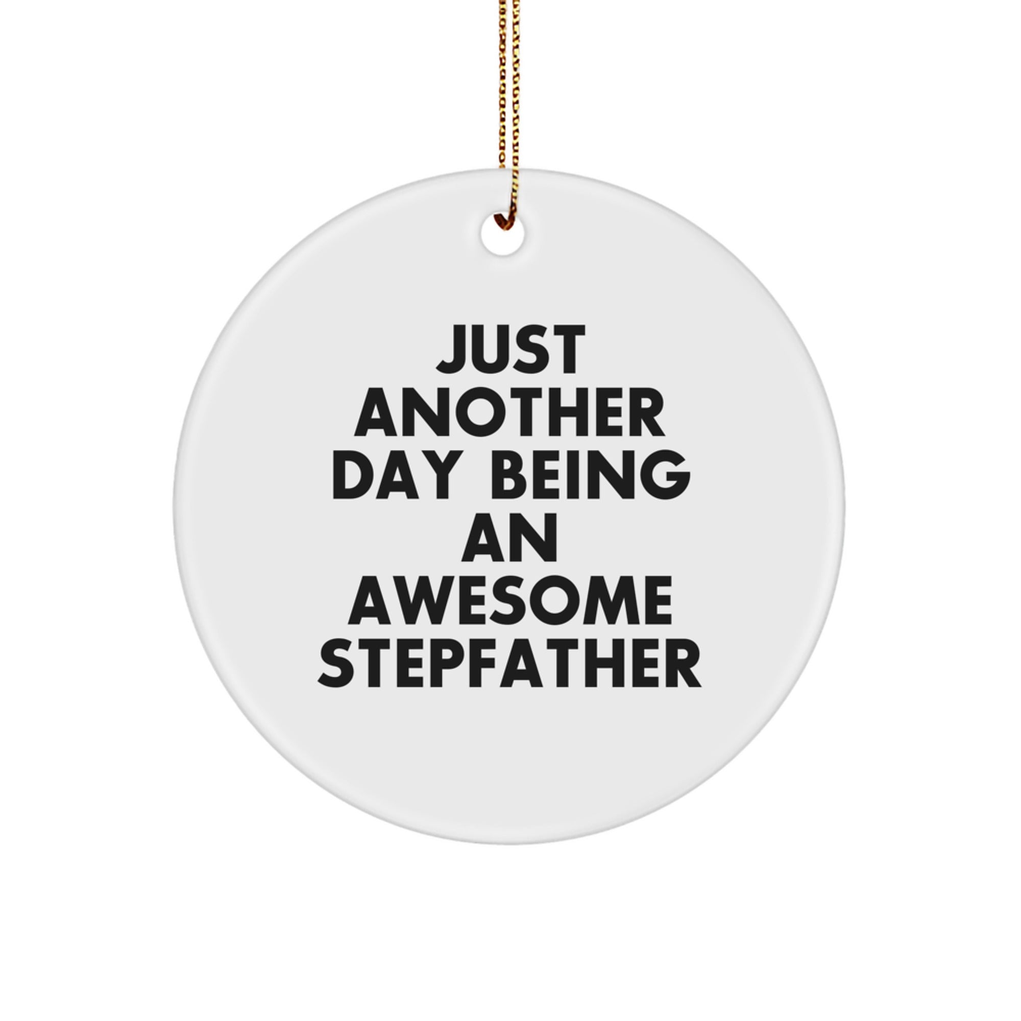 Funny Stepfather Gifts from Men - Just Another Day Being An Awesome Stepfather Christmas Unique Gifts for Stepfather - Image 1