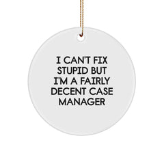 Funny Case Manager Christmas Unique Gifts from Friends for Men Women Family - Image 1