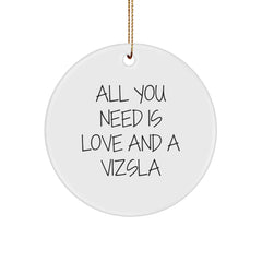 Funny Vizsla Dog Christmas Unique Gifts from Friends for Men Women Family Vizsla Dog Lover - Image 1