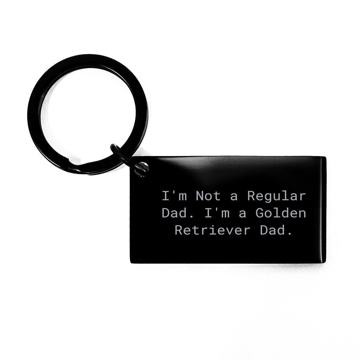 Funny Golden Retriever Dad Keychain Gifts from Men to Golden Retriever Dog Fathers on Birthday Unique Gifts - Image 1