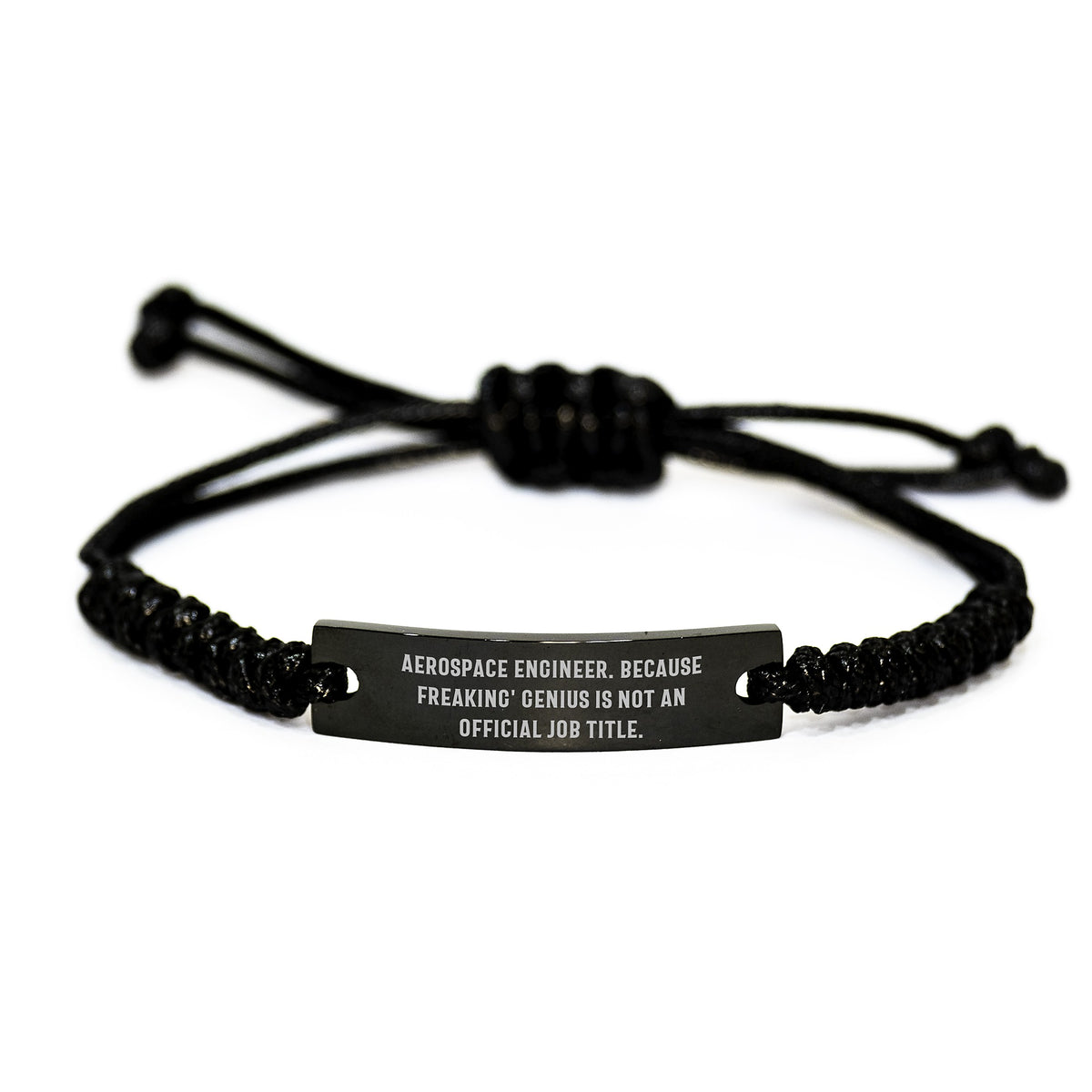 Funny Aerospace Engineer Gifts for Men - Valentine's Unique Rope Bracelets with Inspirational Quote - Gifts from Friends to Aerospace Engineer Coworkers - Image 1